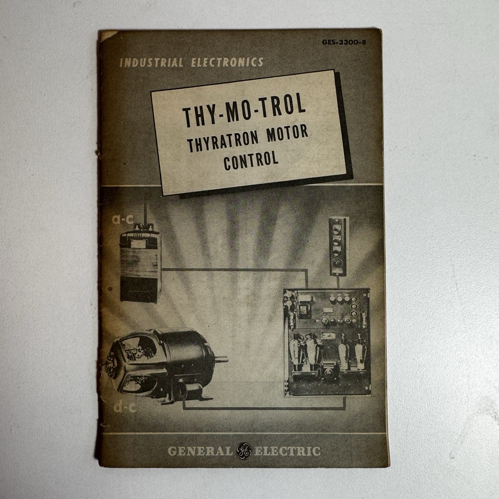 General Electric Industrial Electronics Thy-Mo-Trol Thyratron Motor Control 1946