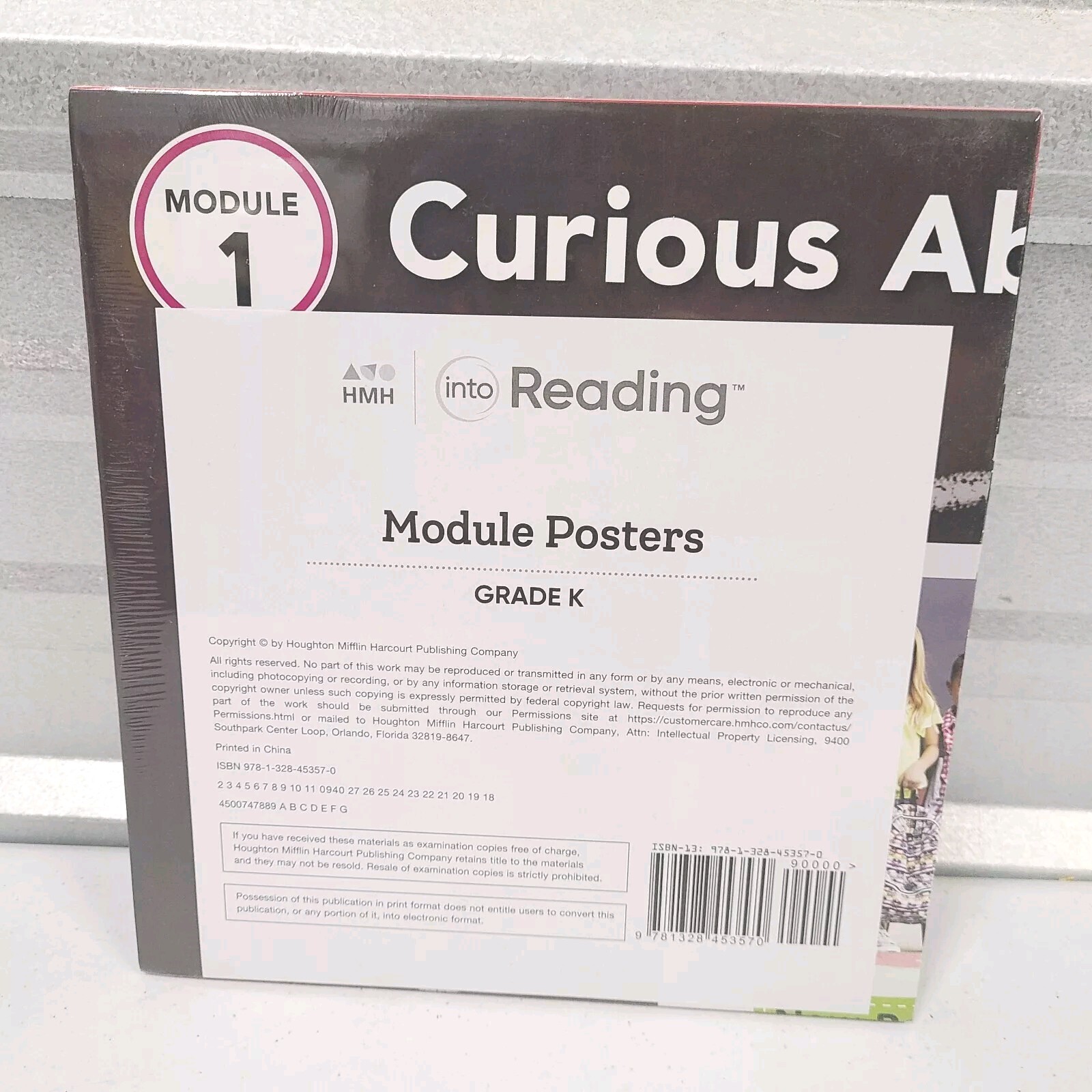 Grade K – Module Posters (Sealed) – HMH Into Reading, Use With Read Aloud Books