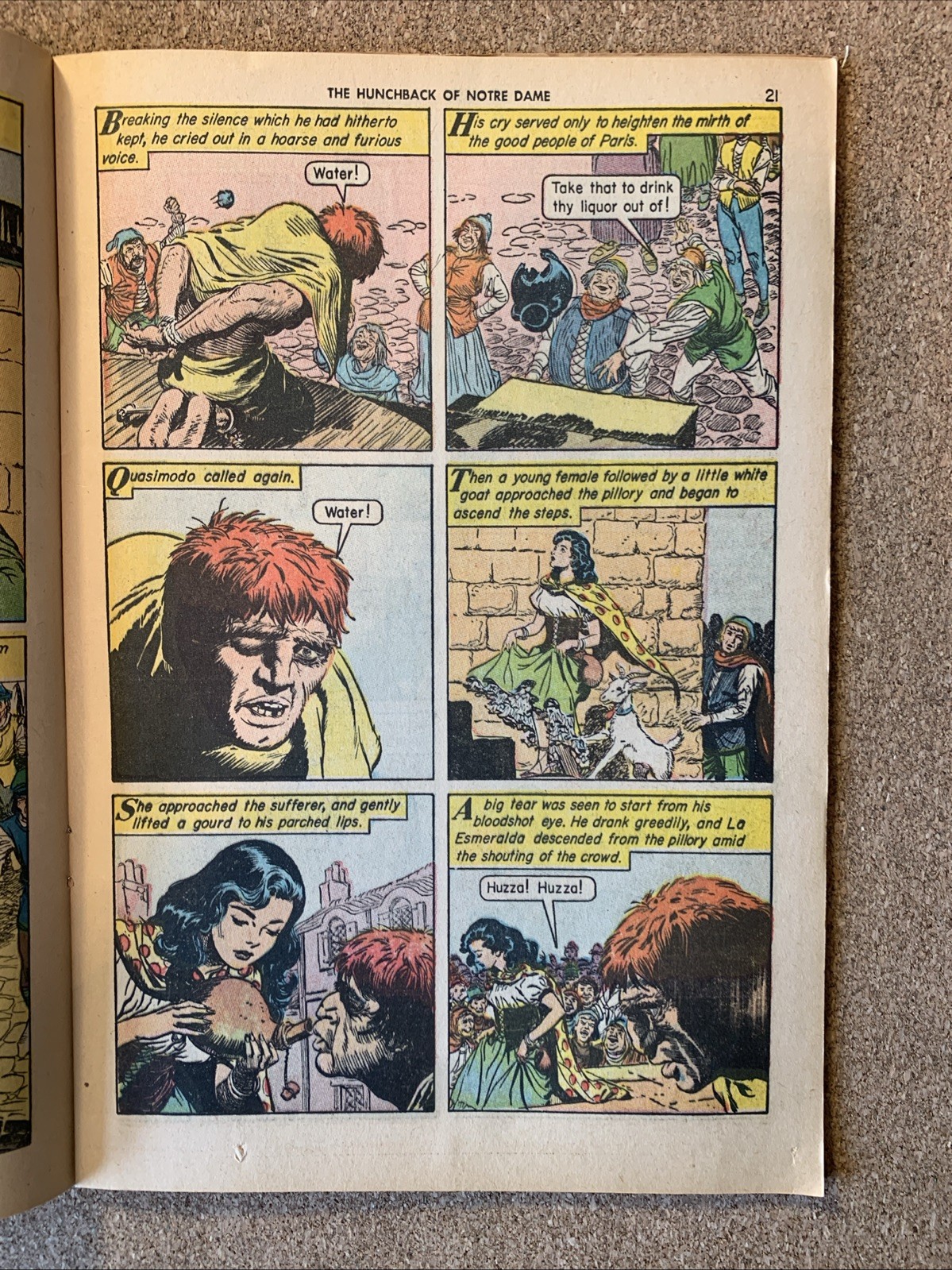 Classics Illustrated #18 The Hunchback Of Notre Dame FN 1966, 48 pages