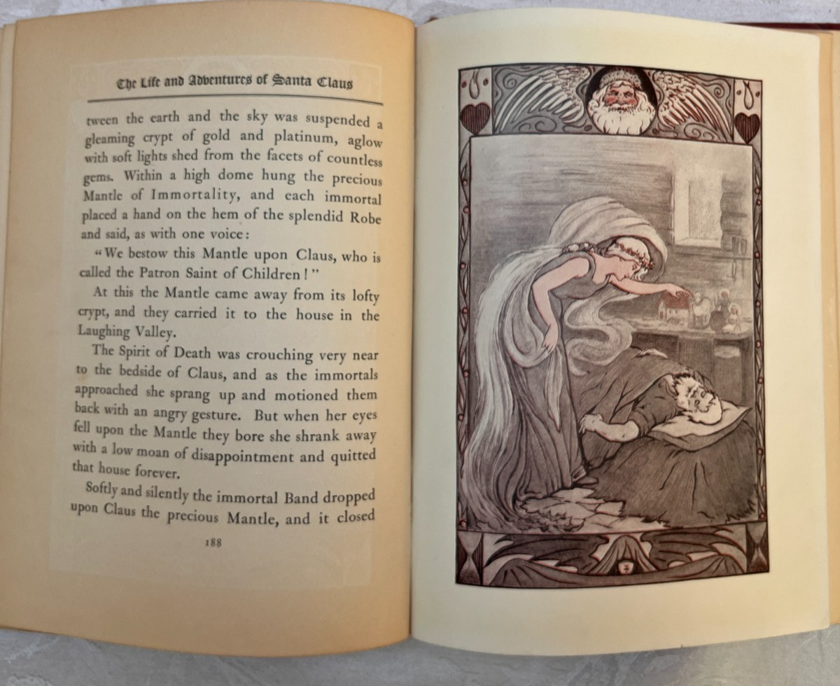 Life and Adventures of Santa Claus by L. Frank Baum (Oz) first edition 1902 Xmas