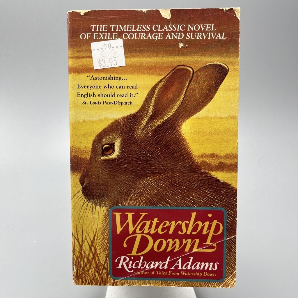 Watership Down Richard Adams 1975 Mass Market Vintage Paperback Avon