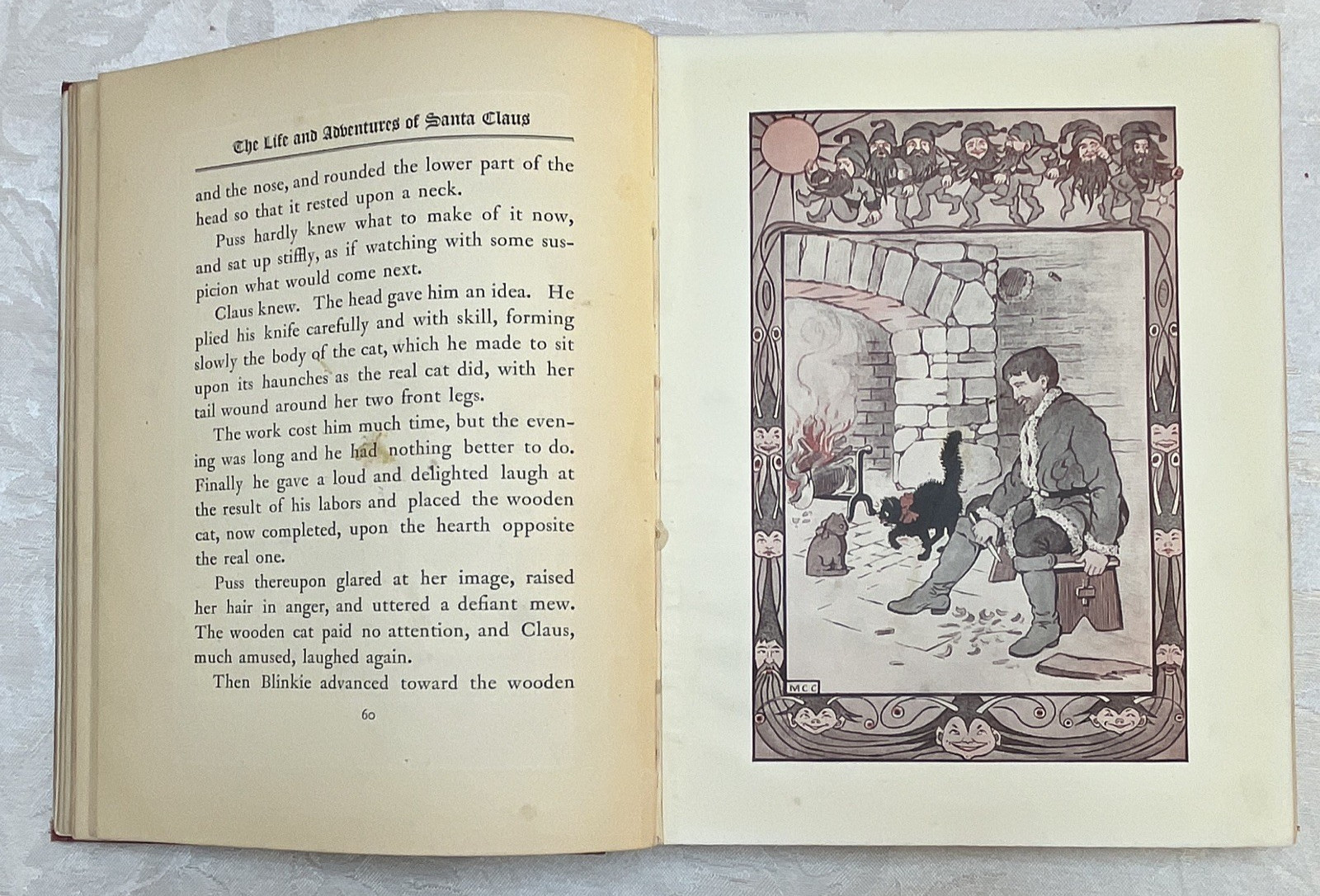 Life and Adventures of Santa Claus by L. Frank Baum (Oz) first edition 1902 Xmas