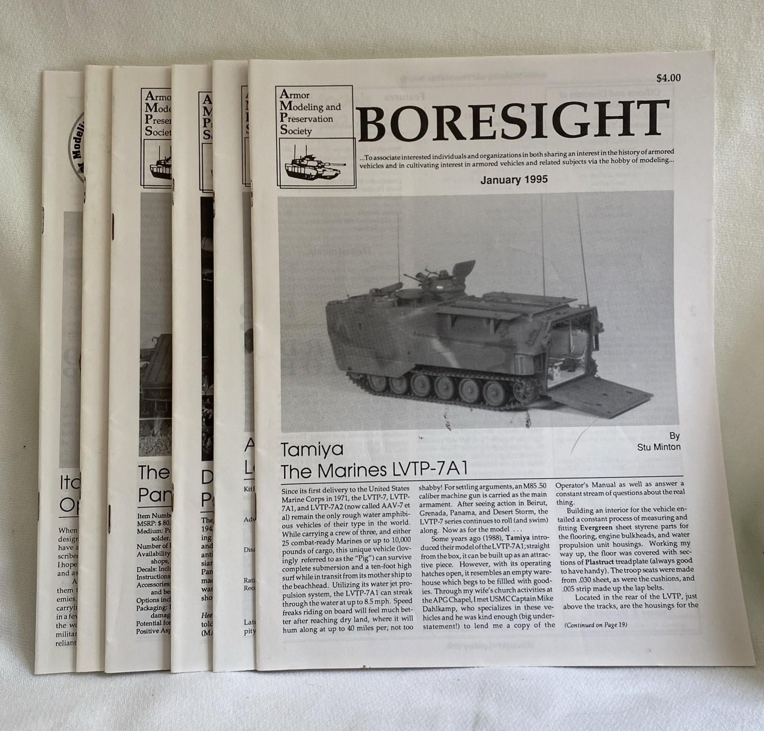 Boresight Magazine Vol 3 Lot of 6 Issues Complete Bimonthly Year 1995
