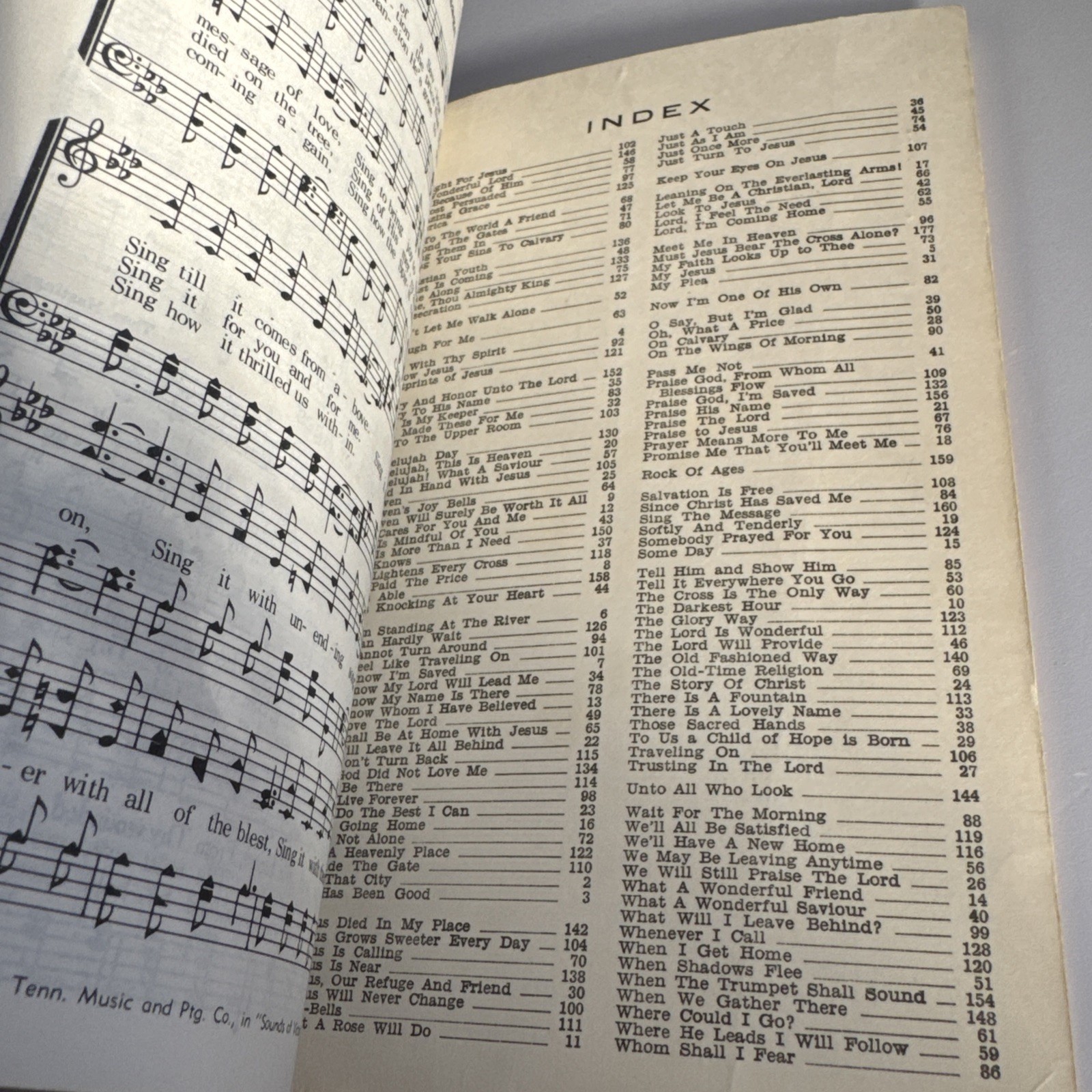 1969 Sounds of Victory Songbook edited by Connor B. Hall Paperback Staple Bound