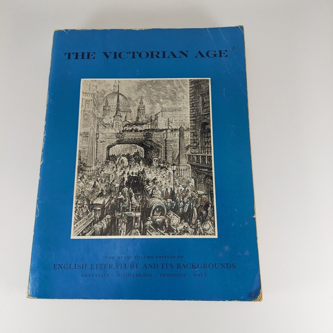 The Victorian Age Multi-Volume Edition Of English Literature And Its Backgrounds