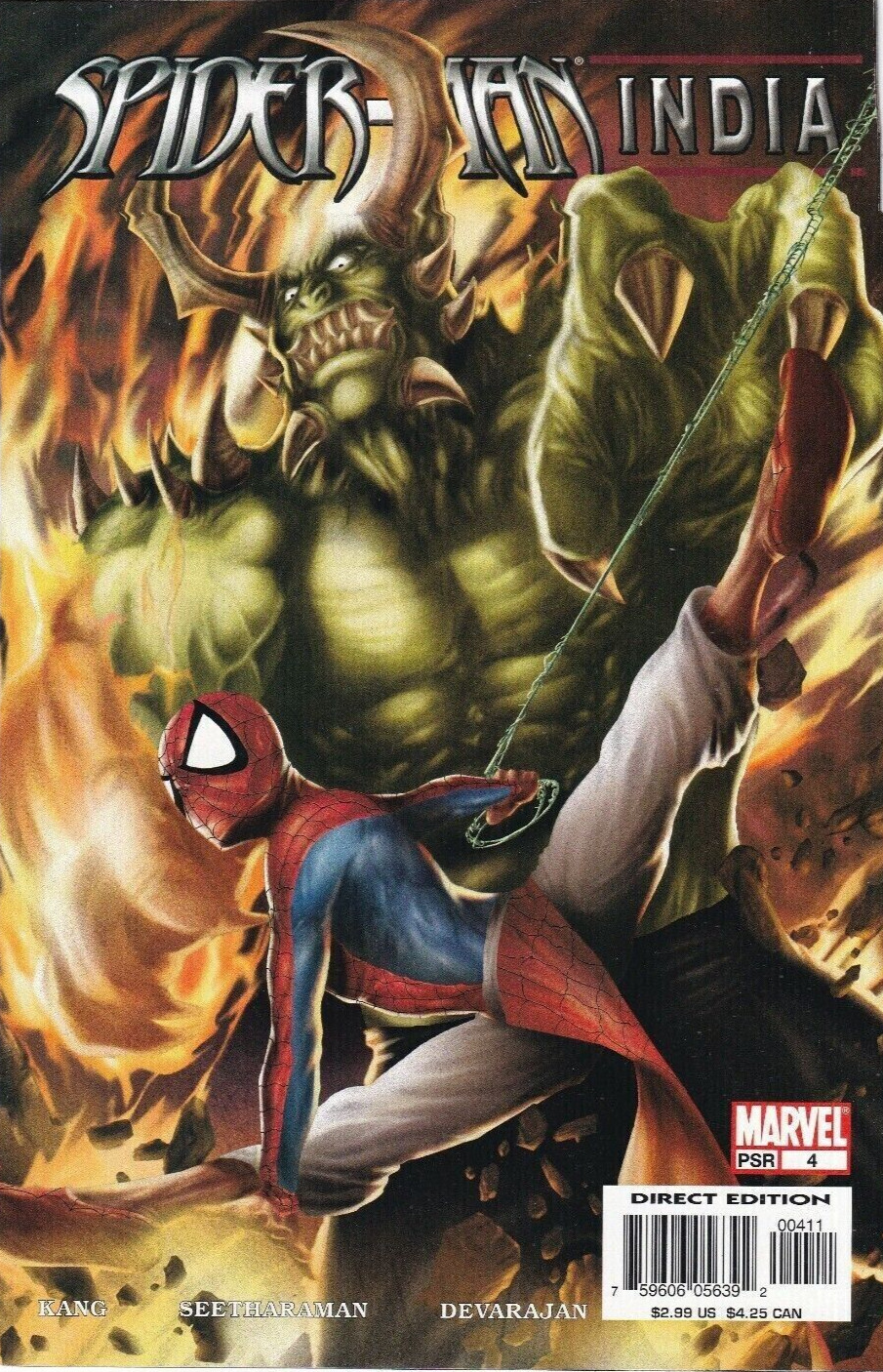Spider-Man India #1-4 Comic Set 2005 – Marvel Comics – Pavitr Prabhakar