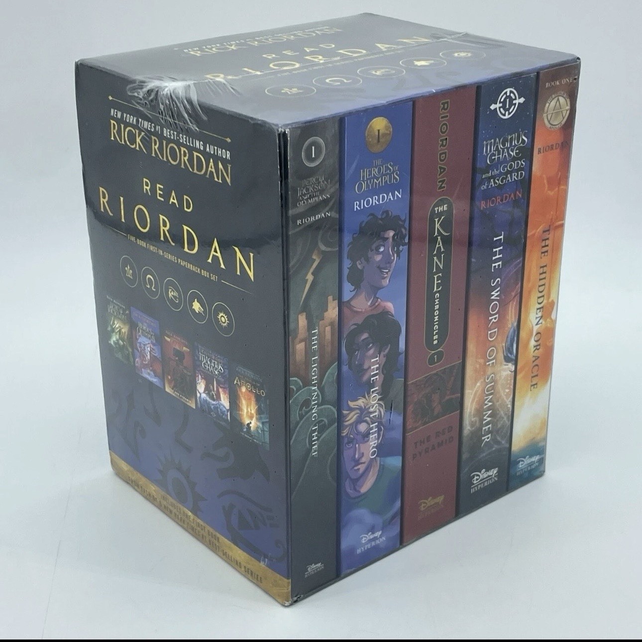 RICK RIORDAN Read Riordan 5 Book Box Set Trade Paperback Norse Mythology