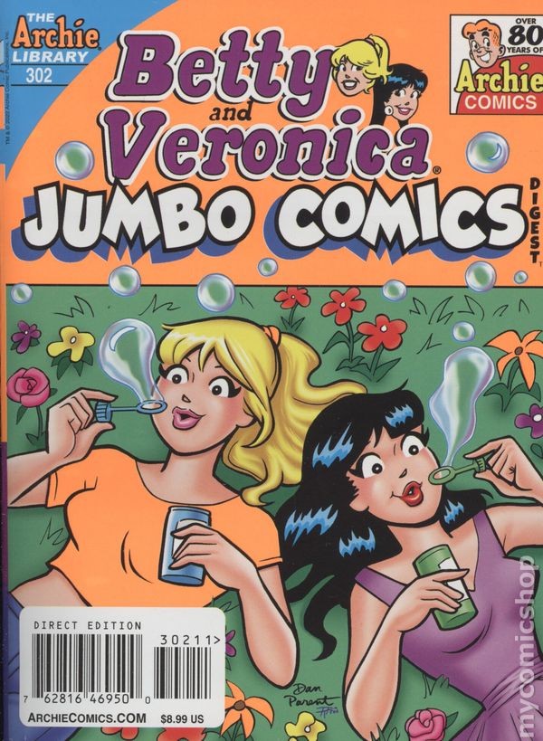 Betty and Veronica Double Digest #302 FN 2022 Stock Image