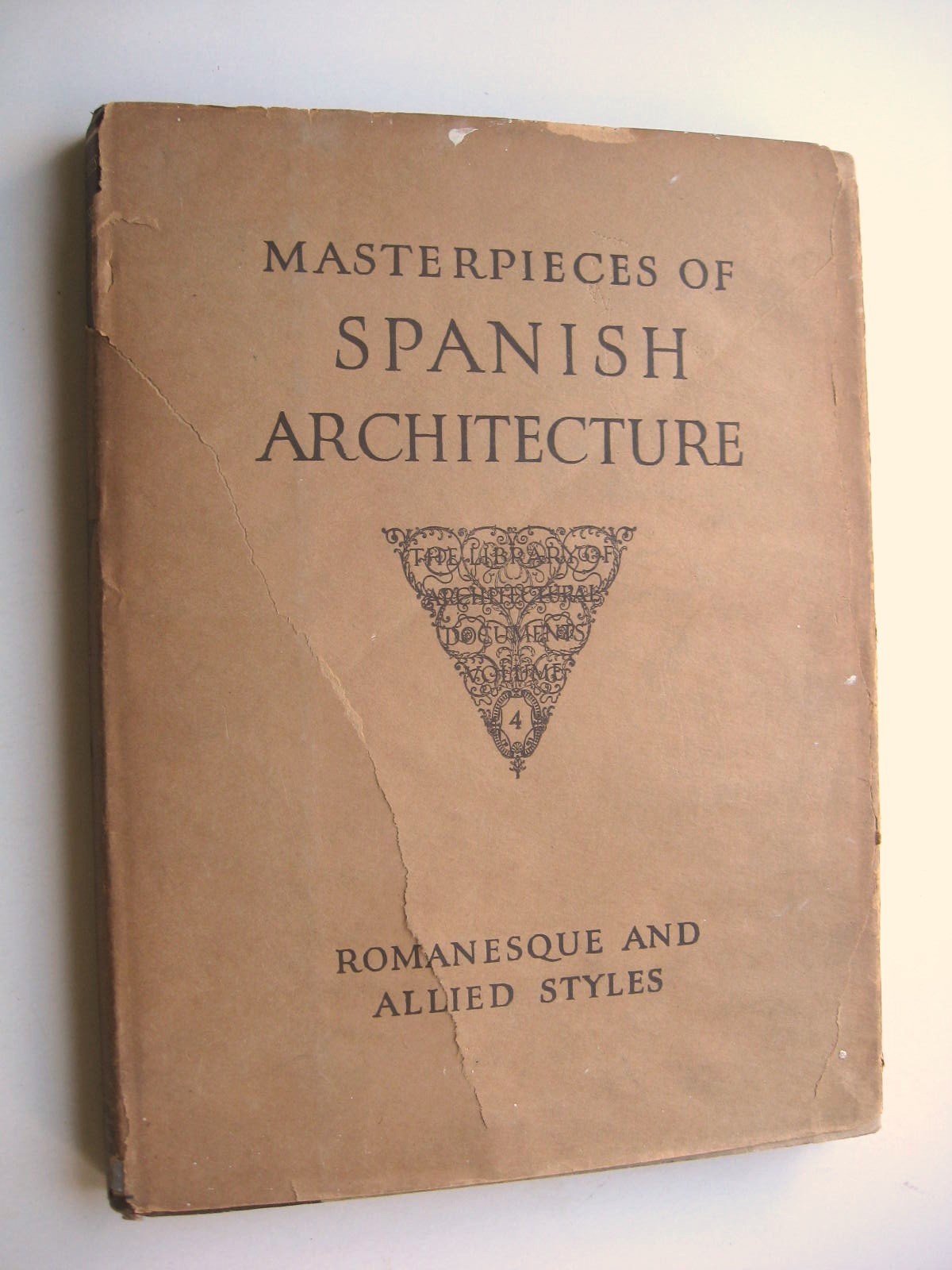 SPANISH ARCHITECTURE John Van Pelt 1925 HC Library Architectural Documents – D1