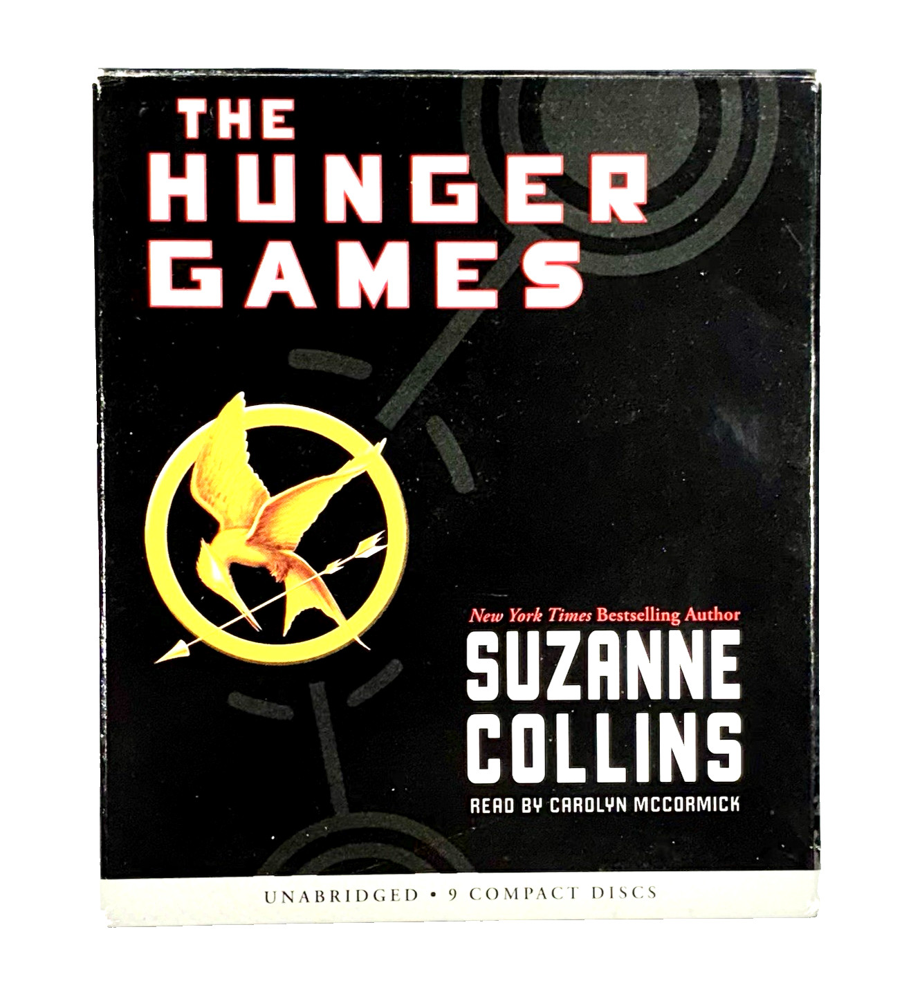 The Hunger Games Book Audio CD By Suzanne Collins 9 Disc Set Complete Tested