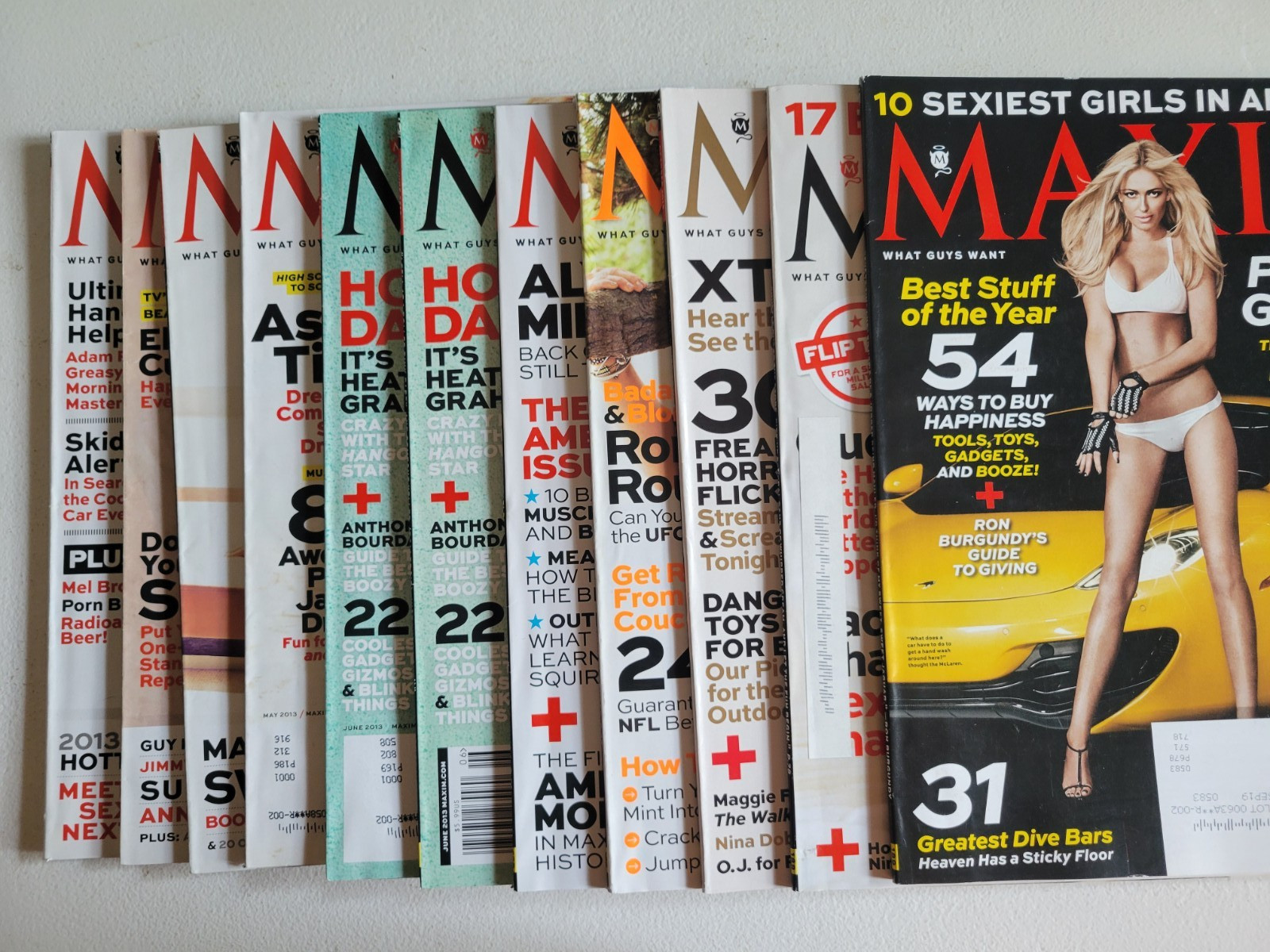 MAXIM Magazine 2000-2018, you pick, Bulk Discounts, Free Shipping