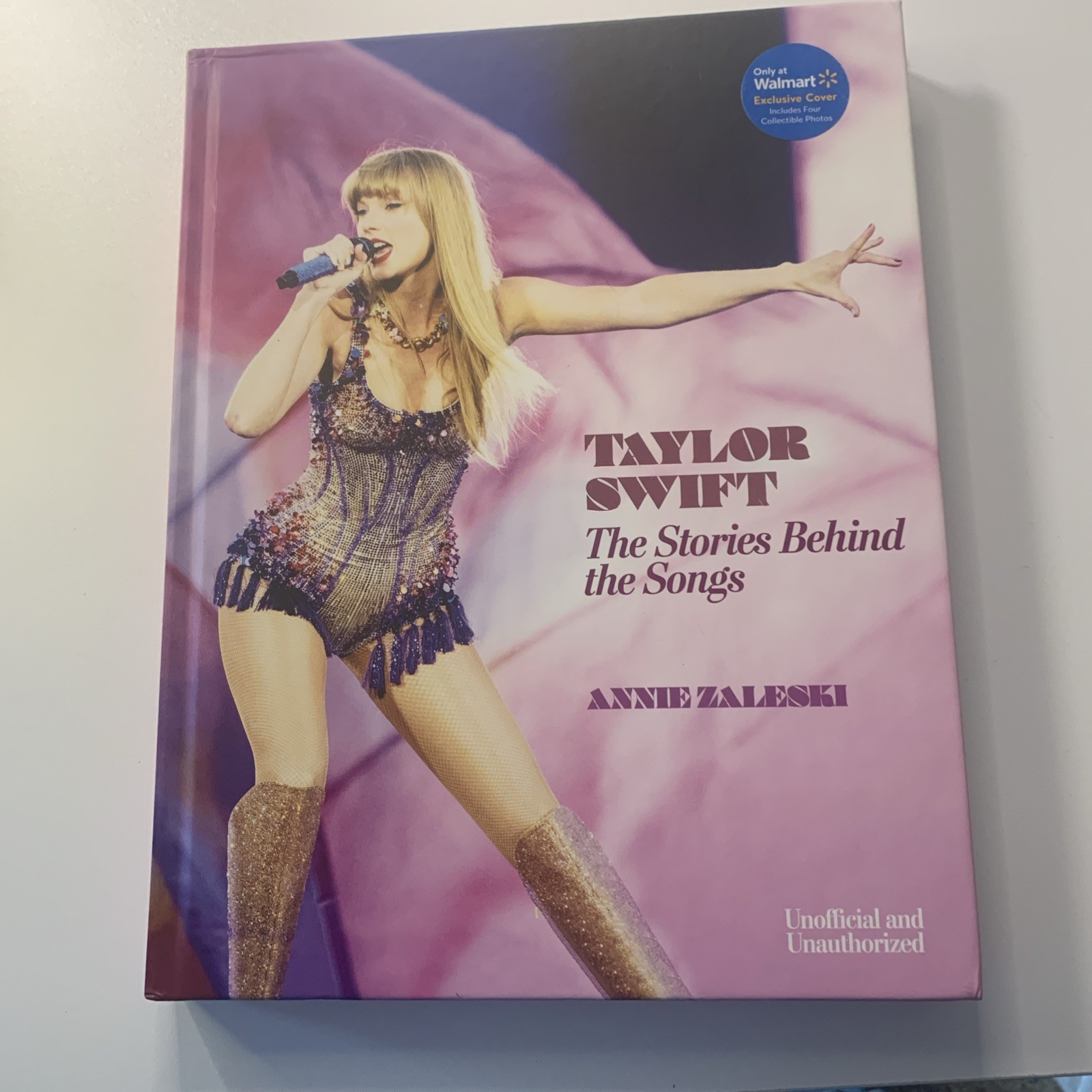 TAYLOR SWIFT ”The Stories The Behind Songs” Hardcover Book Walmart Exclusive