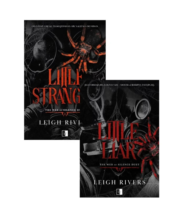 The Web of Silence Duet Series 2 Books Little Stranger Little Liar by Leigh PAPE