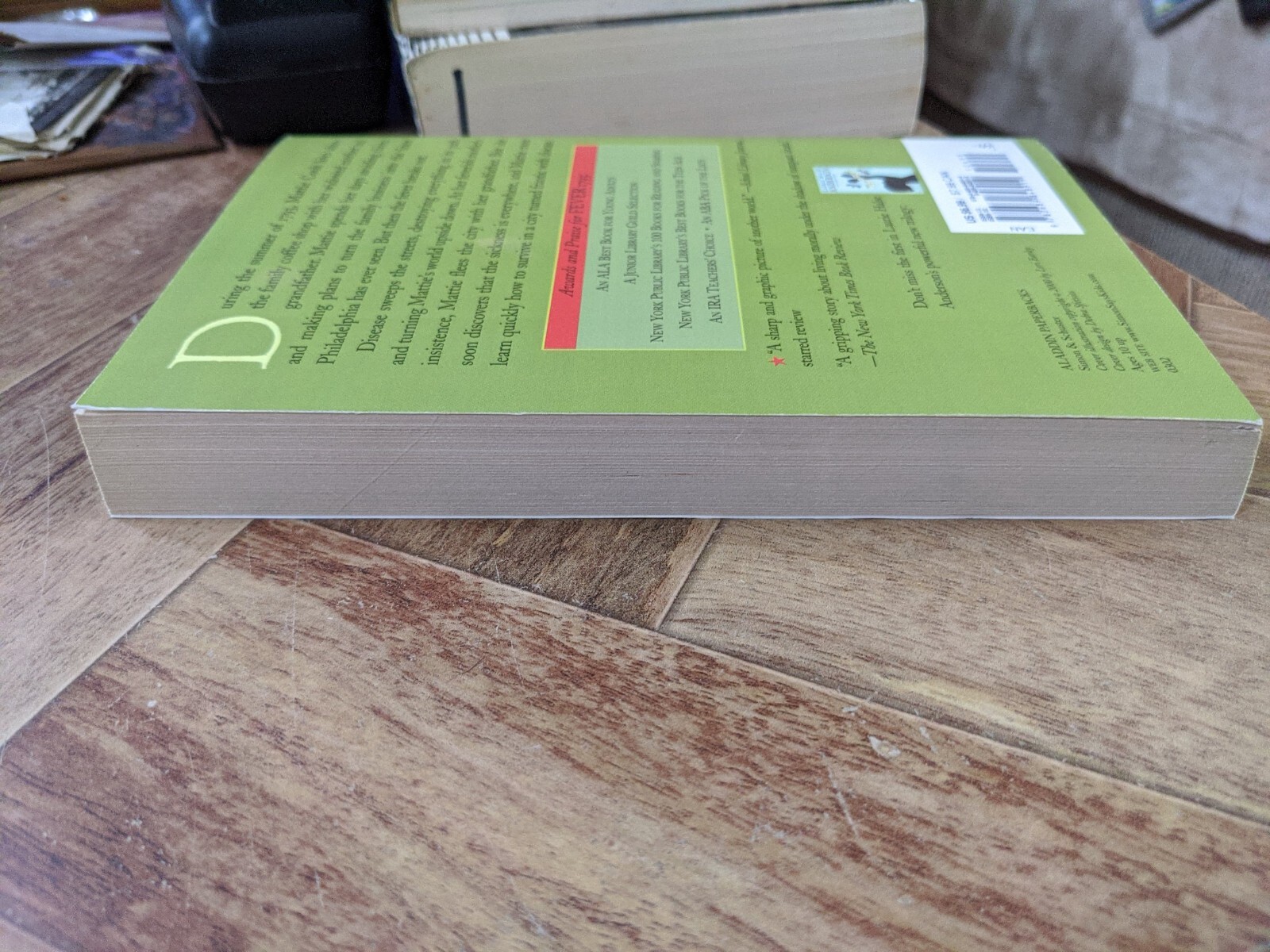 Fever 1793 Paperback Laurie Halse Anderson
