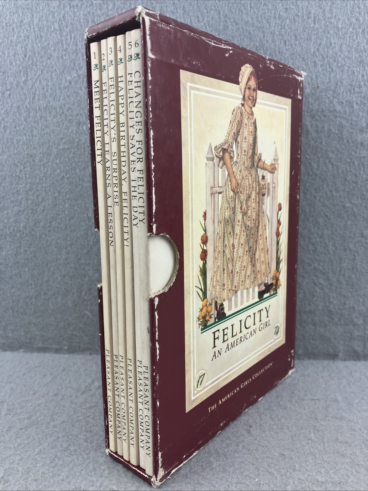 Felicity American Girl Collection Box Set 1- 6 Volumes Book Lot Slipcase