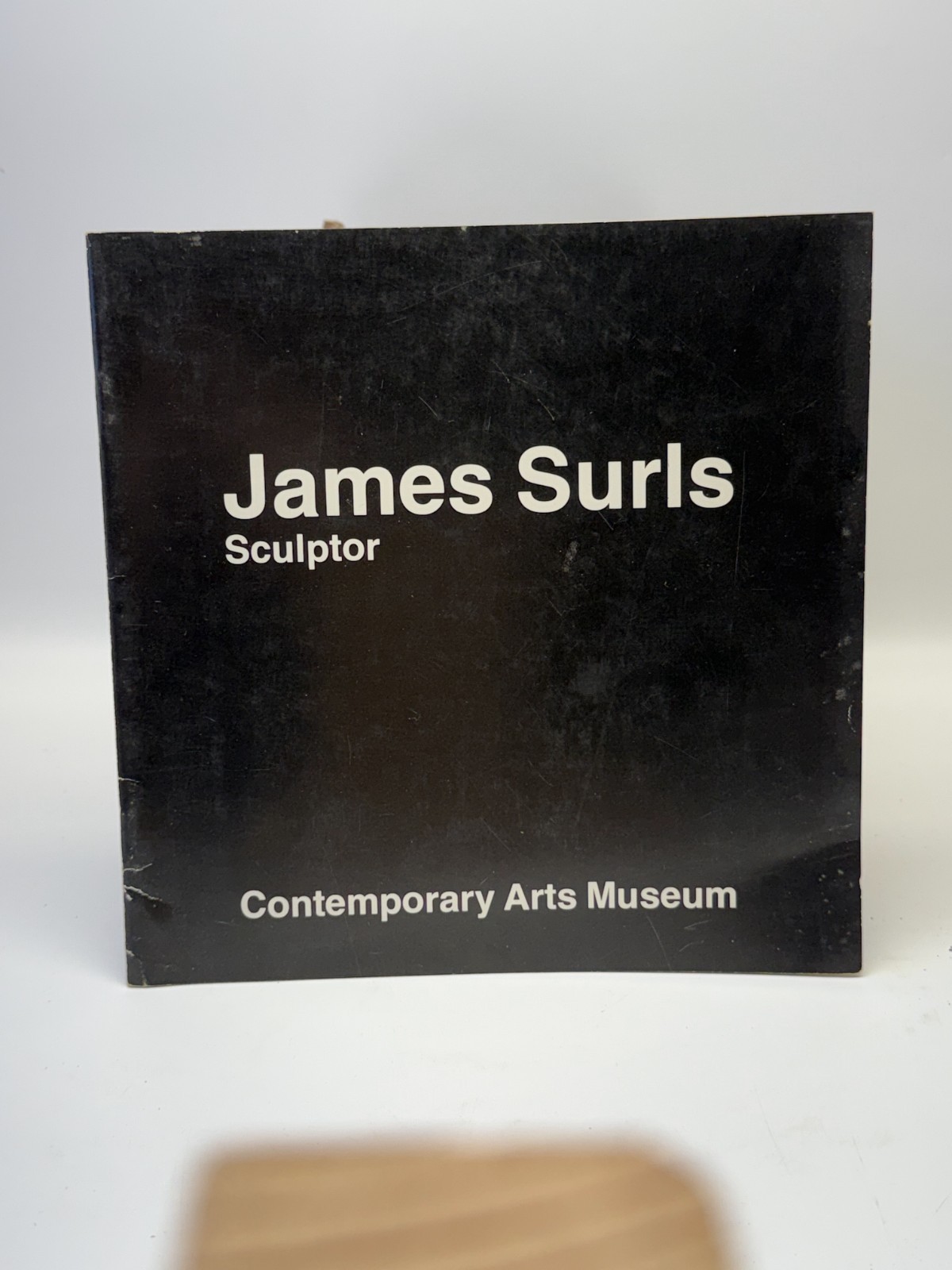 James Surls Sculptor 1975 Exhibition Catalog Contemporary Arts Museum Houston