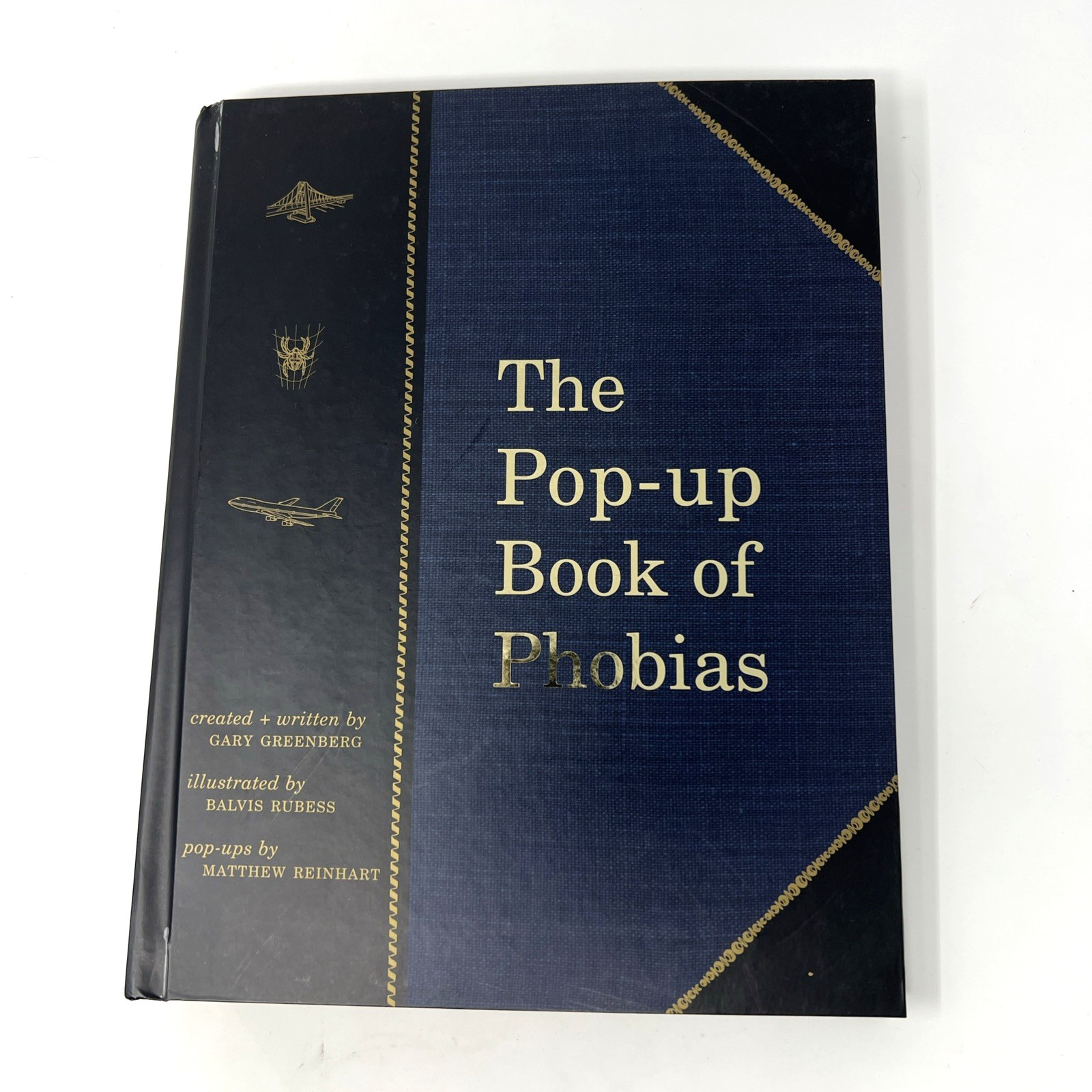 Pop-up Book of Phobias by Gary Greenberg (1999, Hardcover) Collectible