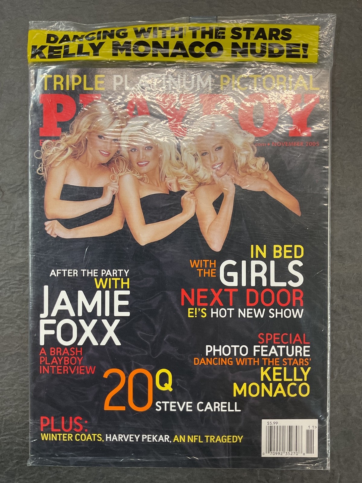 Playboy Magazine November 2005 Girls Next Door Factory Sealed Unopened Unread