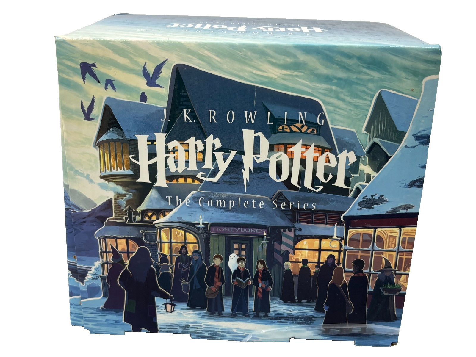 Harry Potter Complete Series Box Set 7 Books Illustrated by J.K. Rowling