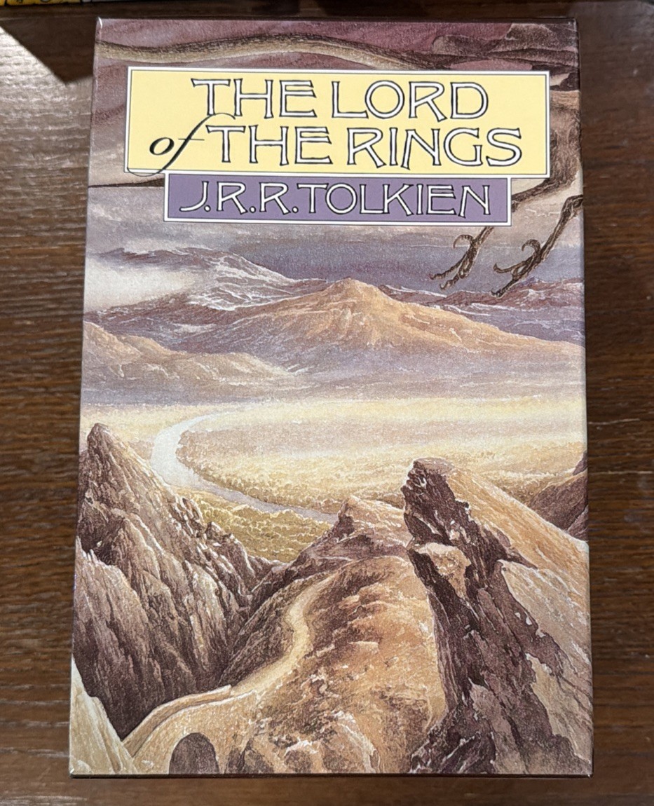 The Lord of the Rings Trilogy by J. R. R. Tolkien Houghton Mifflin Hardcover Set