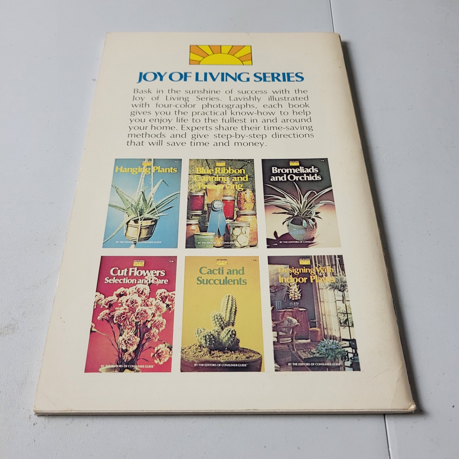 Cacti and Other Succulents Paperback Consumer Guide Editors Vintage 1976