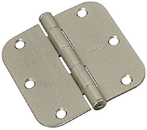 Stanley N612-061 3.5 in. Nickel Residential Hinge, 12 Pack