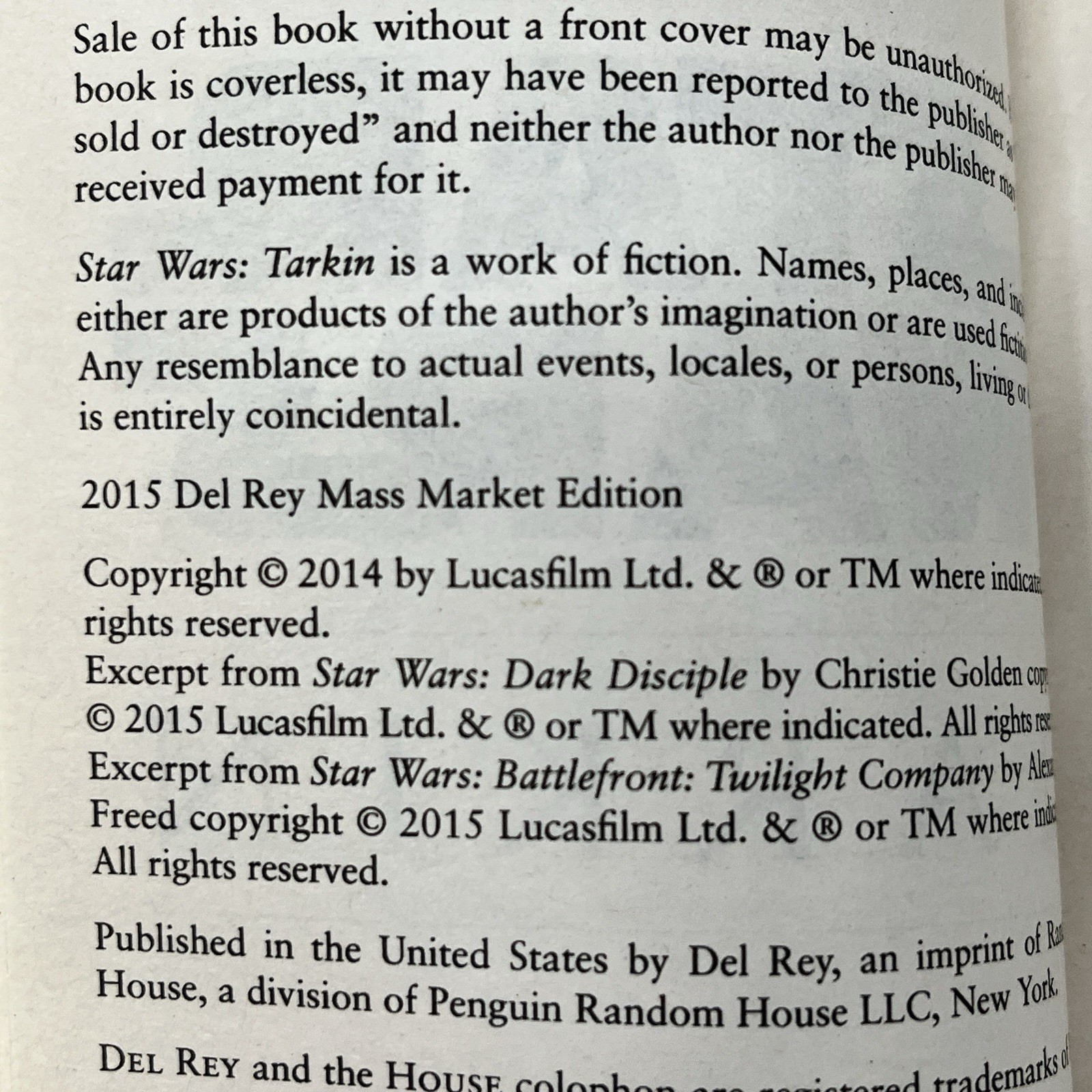 Star Wars Books Mixed Lot of 6 Books Hardcover, Paperback, 90s, 2010s See Titles