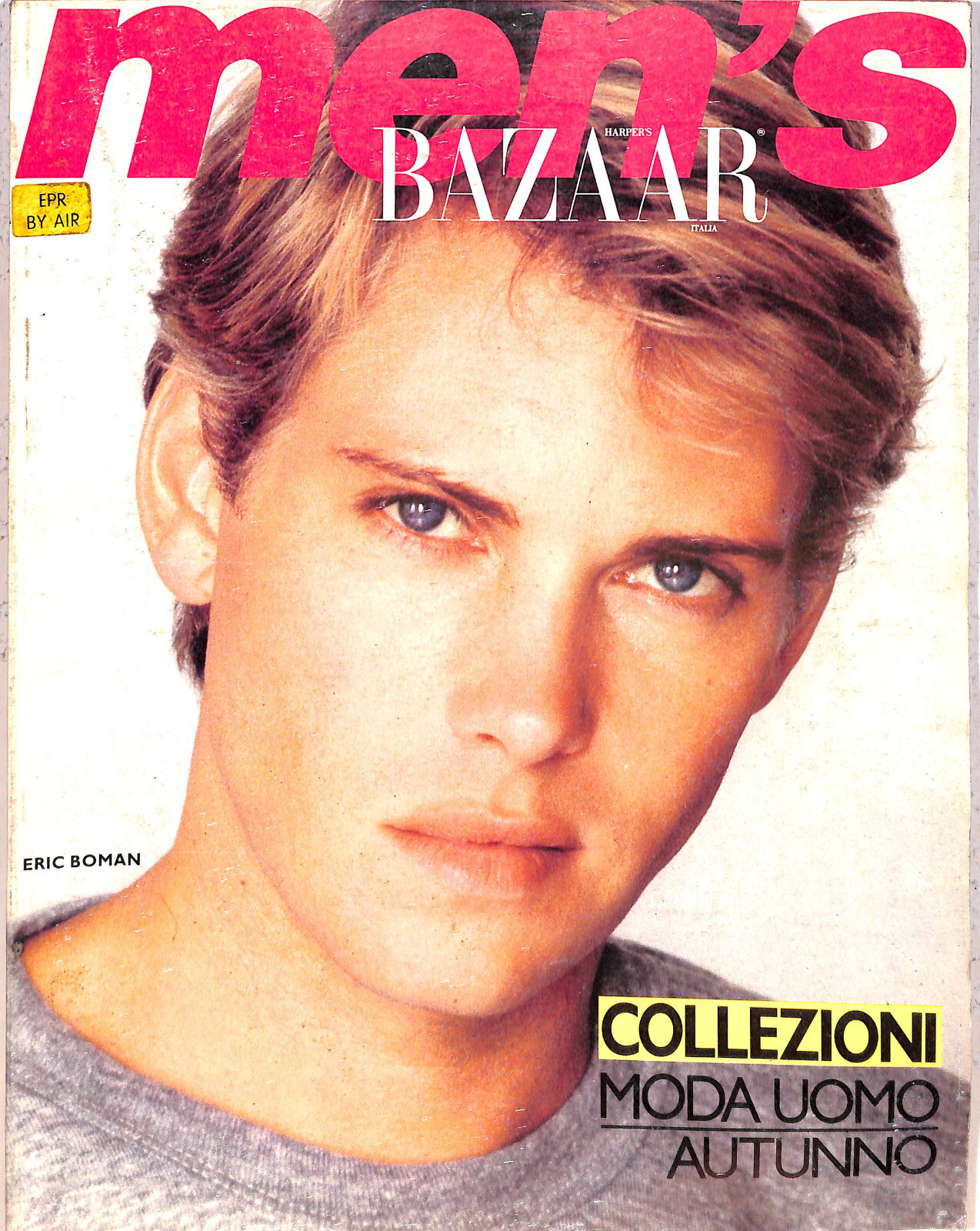 Men’s Bazaar Italia Moda Uomo Autunno Collezioni 1981