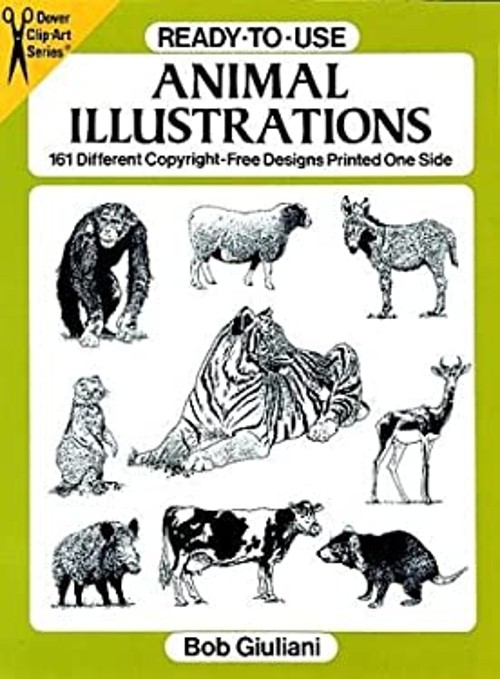 Ready-to-Use Animal Illustrations : 161 Different Copyright-Free