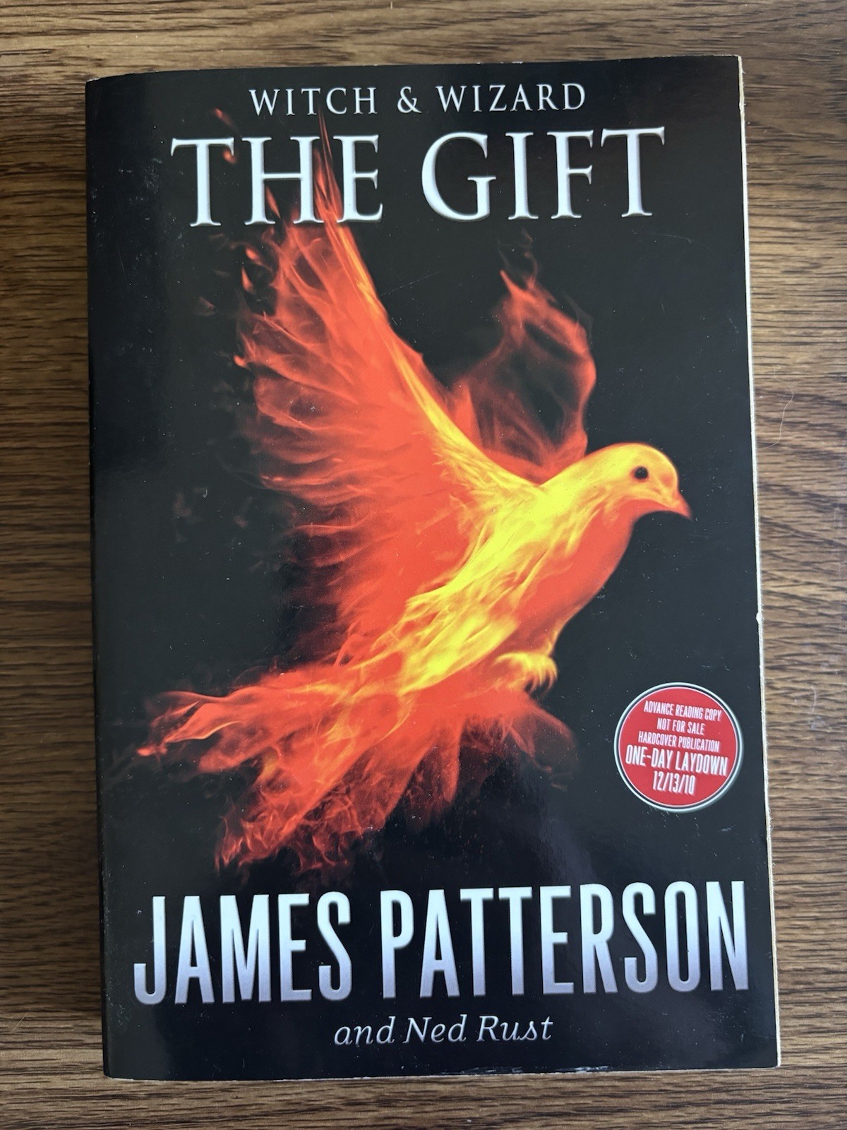 Signed James Patterson The Gift ARC Advance Reading Copy Autographed Book