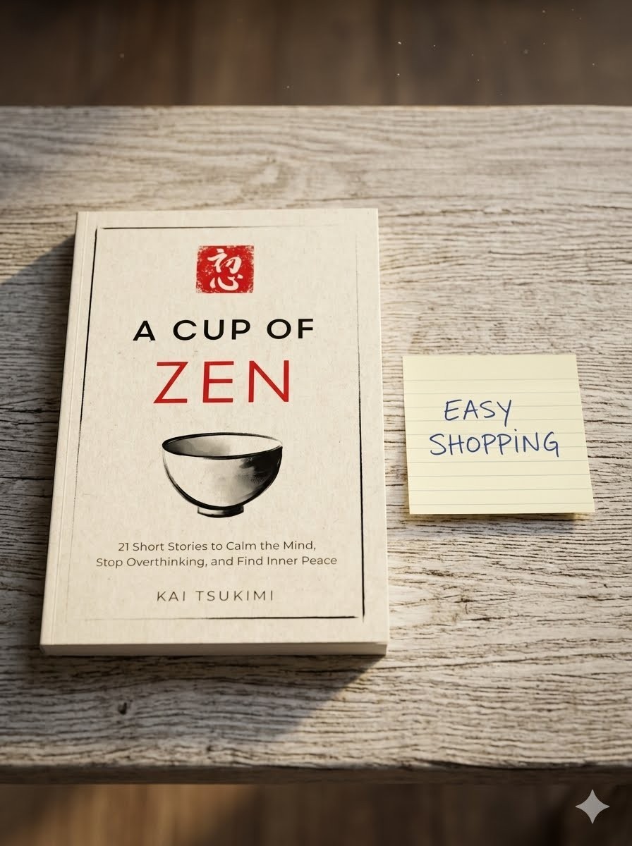 A Cup of Zen: 21 Short Stories to Calm the Mind by Kai Tsukimi PB Free Ship