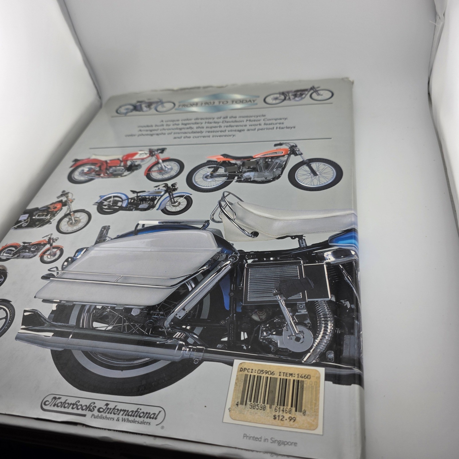 The Complete Harley-Davidson Model by Model History Hardcover Tod Rafferty