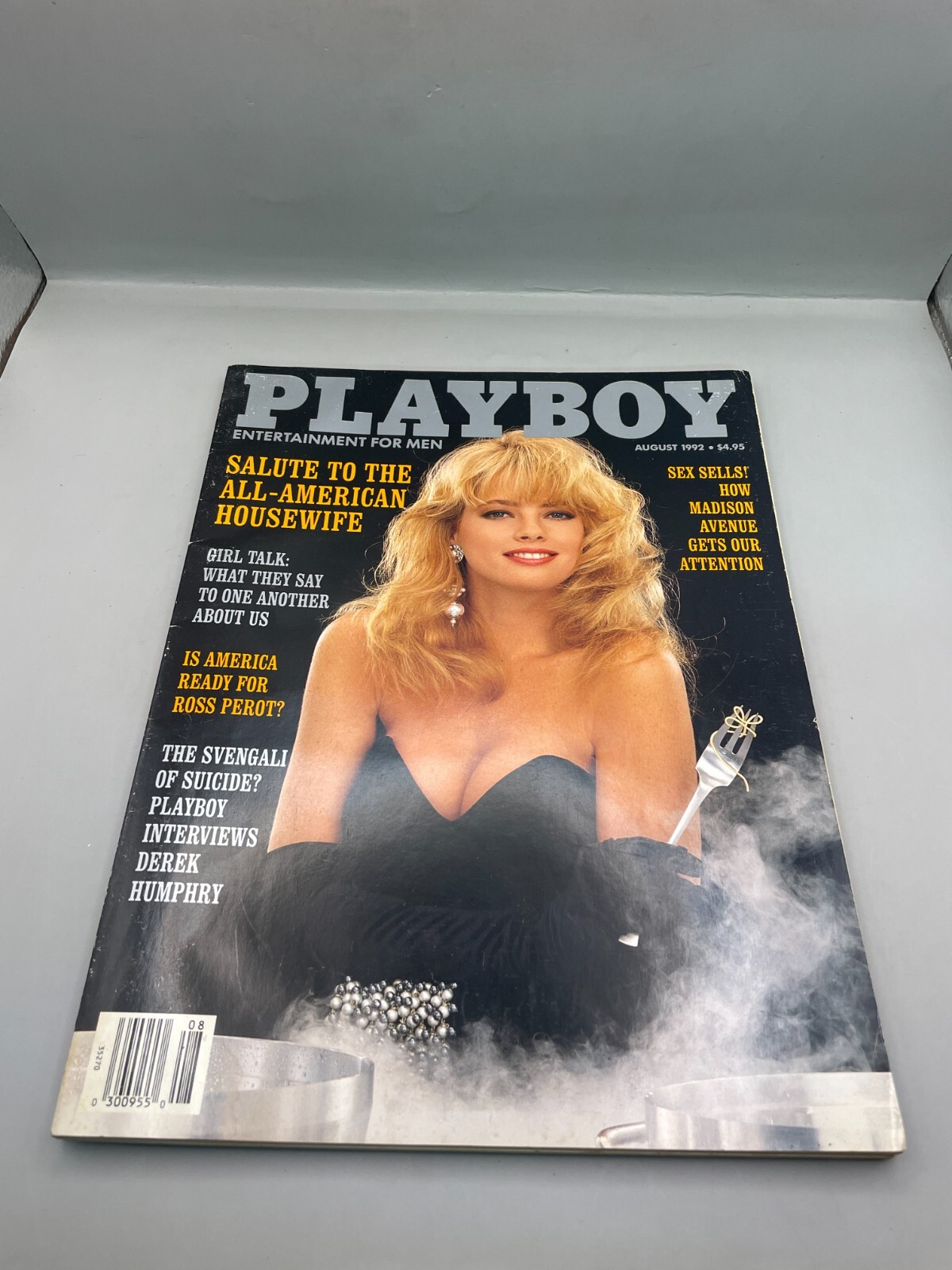 PLAYBOY MAGAZINE ASHLEY ALLEN MARGIE AUGUST 1992 F2B