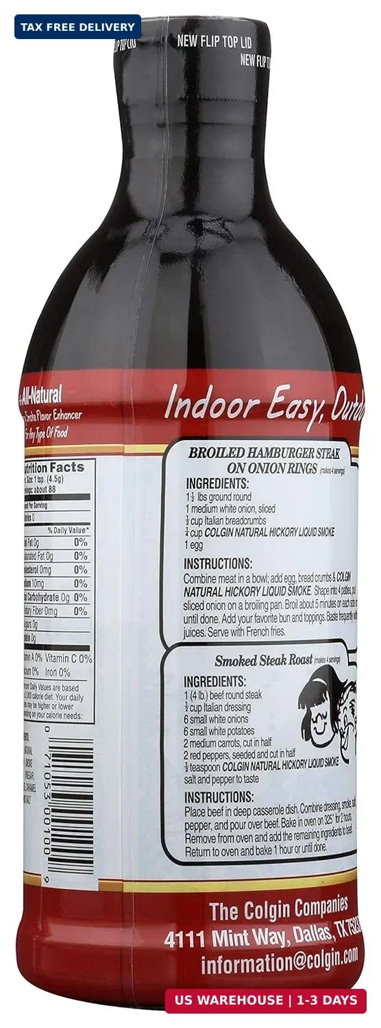 Colgin Liquid Smoke, 16.0 Ounce (Pack of 3)