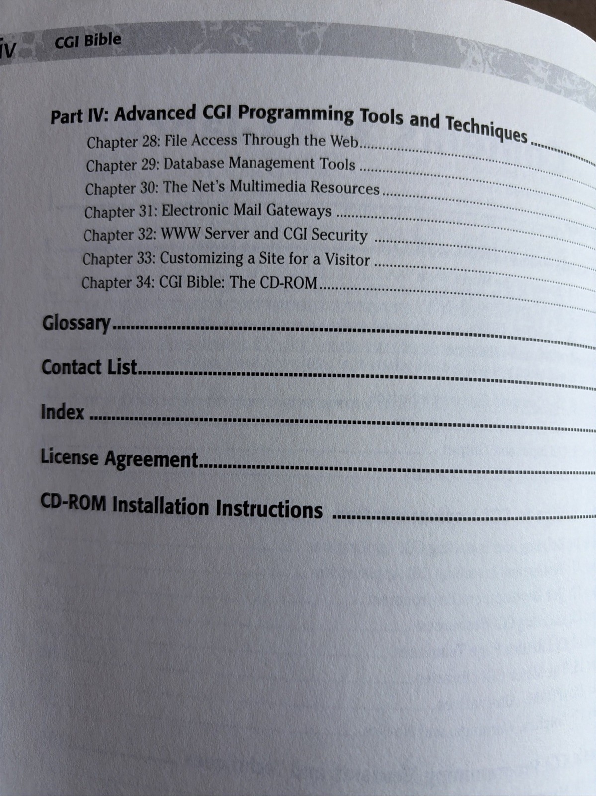 CGI Bible – Learn, Design & Create with CGI Book Only 1996 SC