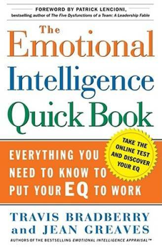 The Emotional Intelligence Quick Book – Hardcover By Travis Bradberry – GOOD