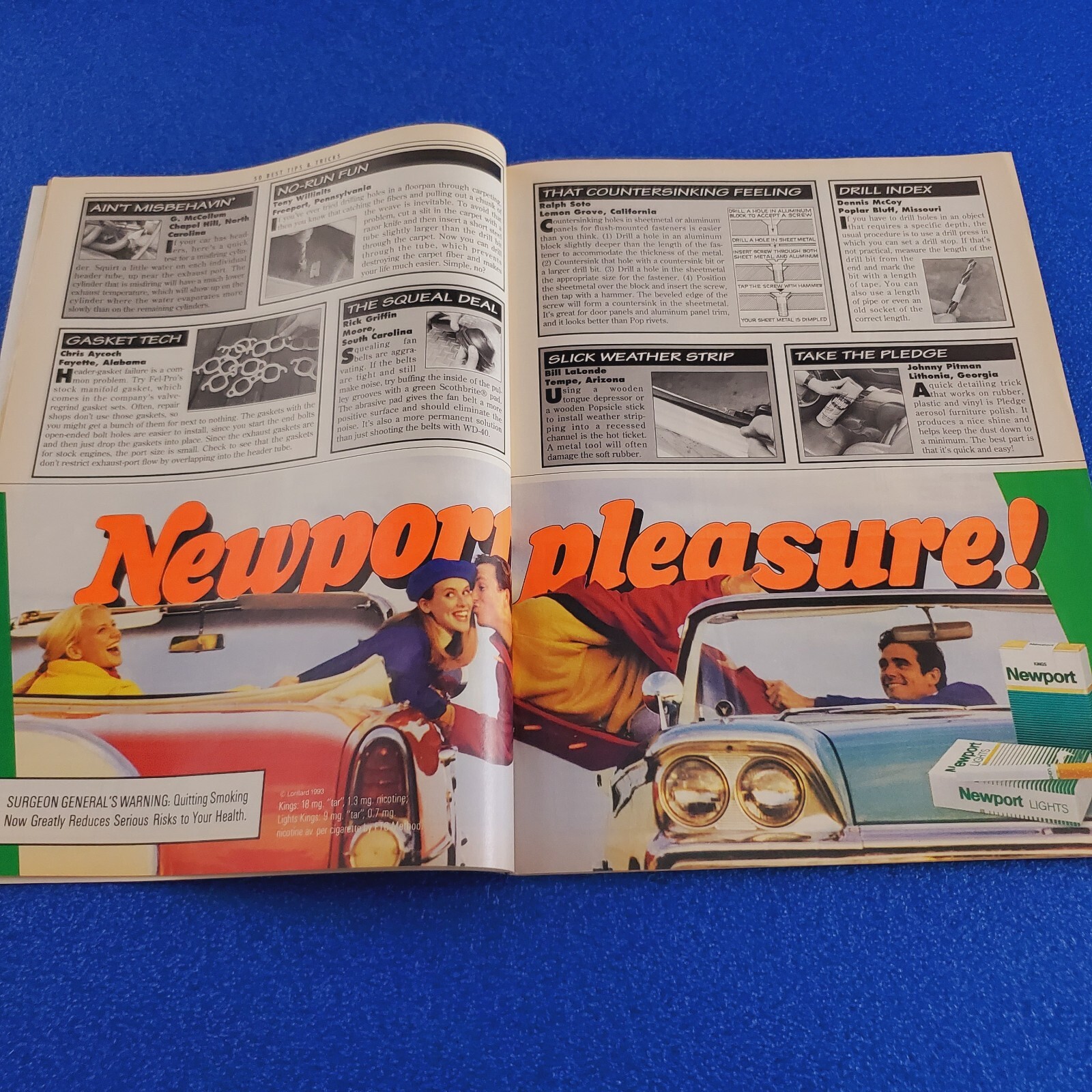 HOT ROD: 50 BEST TIPS & TRICKS QUICK ENGINE HOW TOs NOVEMBER 1993 MAGAZINE