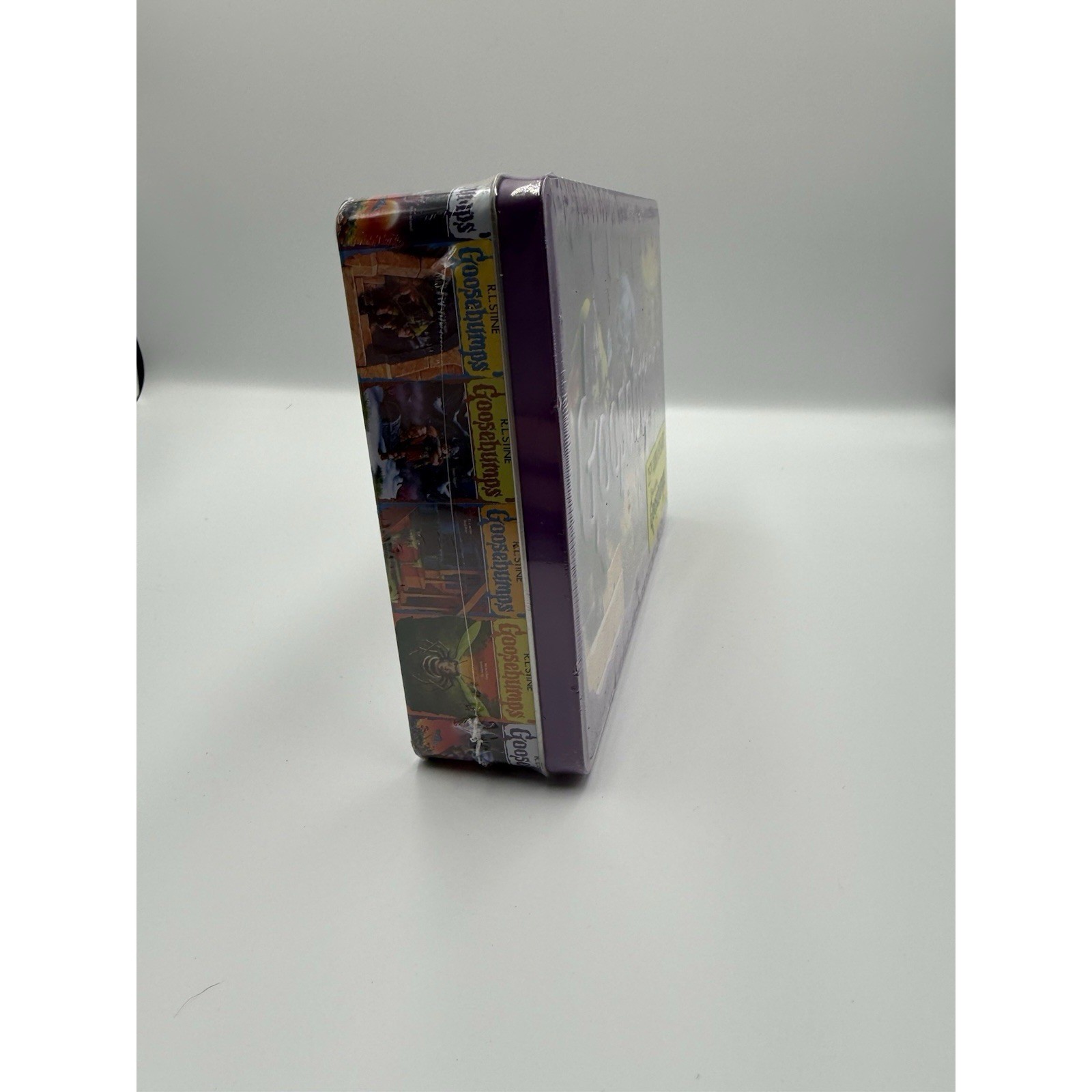 Goosebumps 25th Anniversary Retro Set Five Original Books Tin Box Sealed