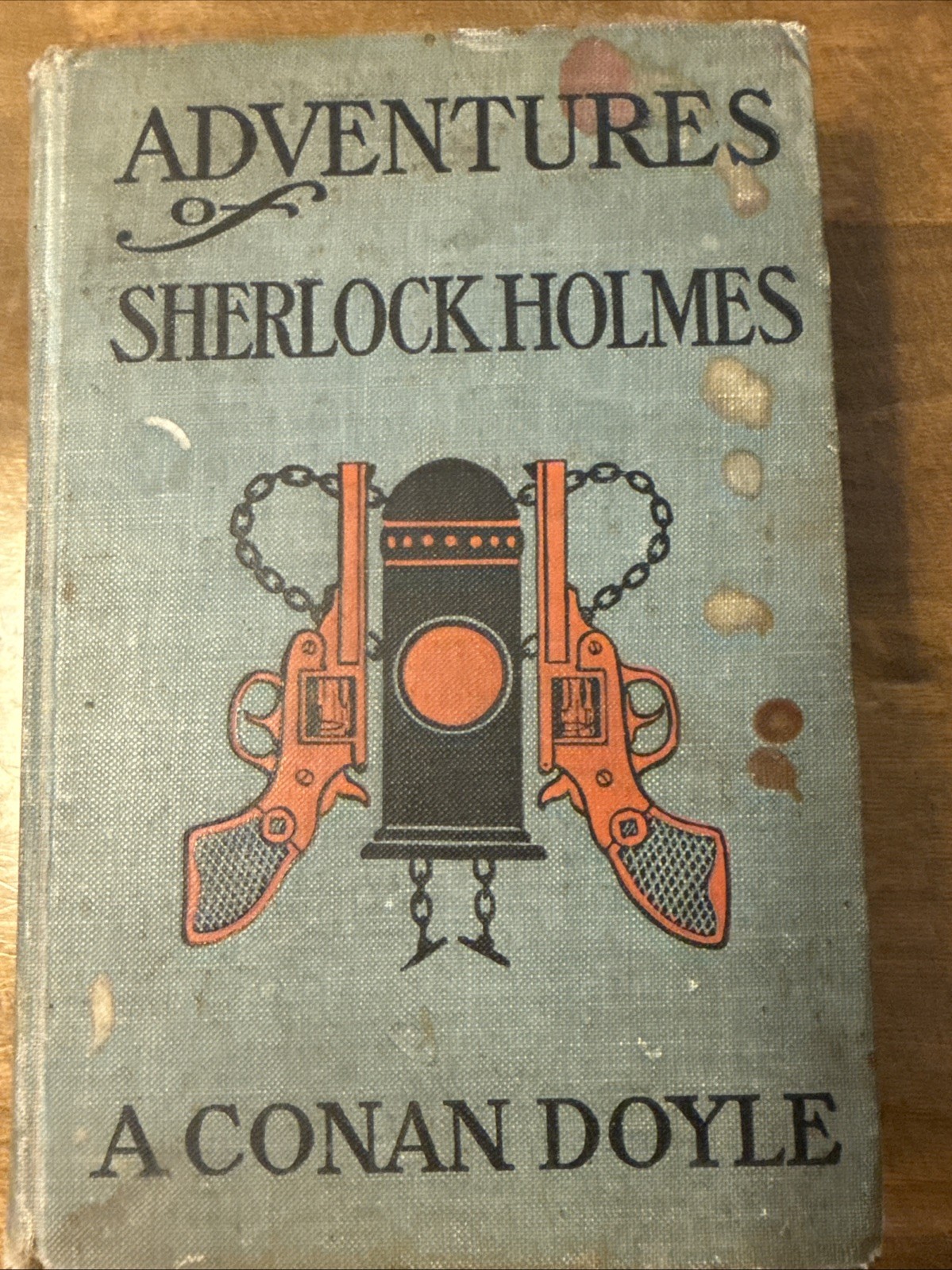 Adventures of Sherlock Holmes A Conan Doyle 1910’s A. L. Burt Co HC Antiquarian