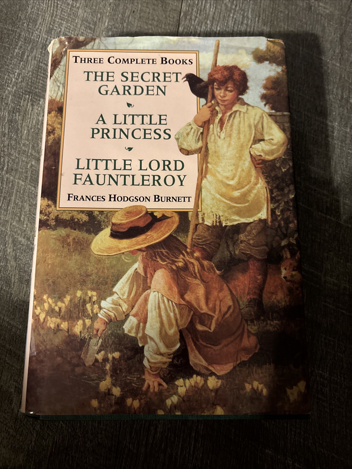 Three Complete Books: The – Hardcover, by Burnett Frances Hodgson – Good b