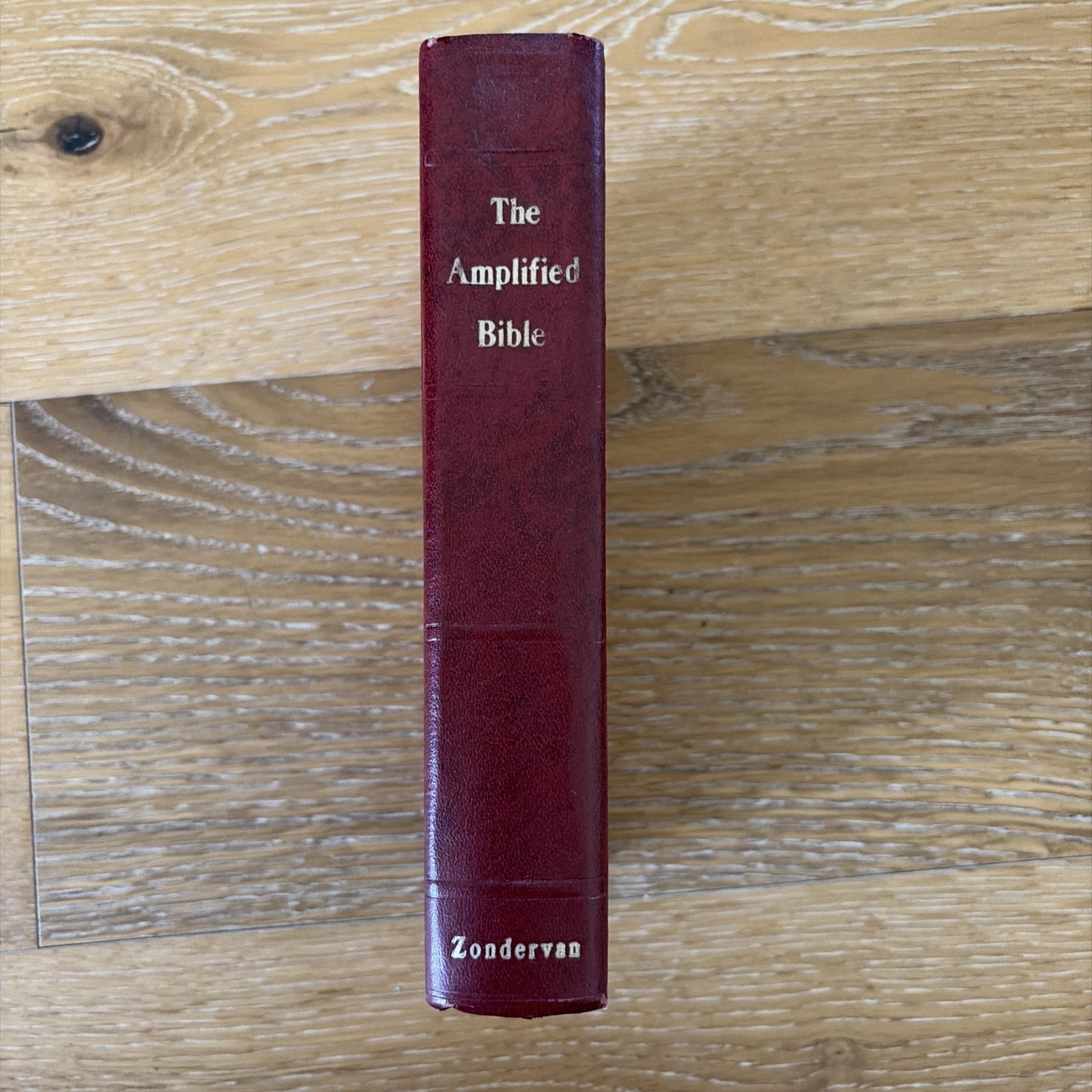 The Amplified Bible Zondervan 1965 Fourth Printing Old New Testament