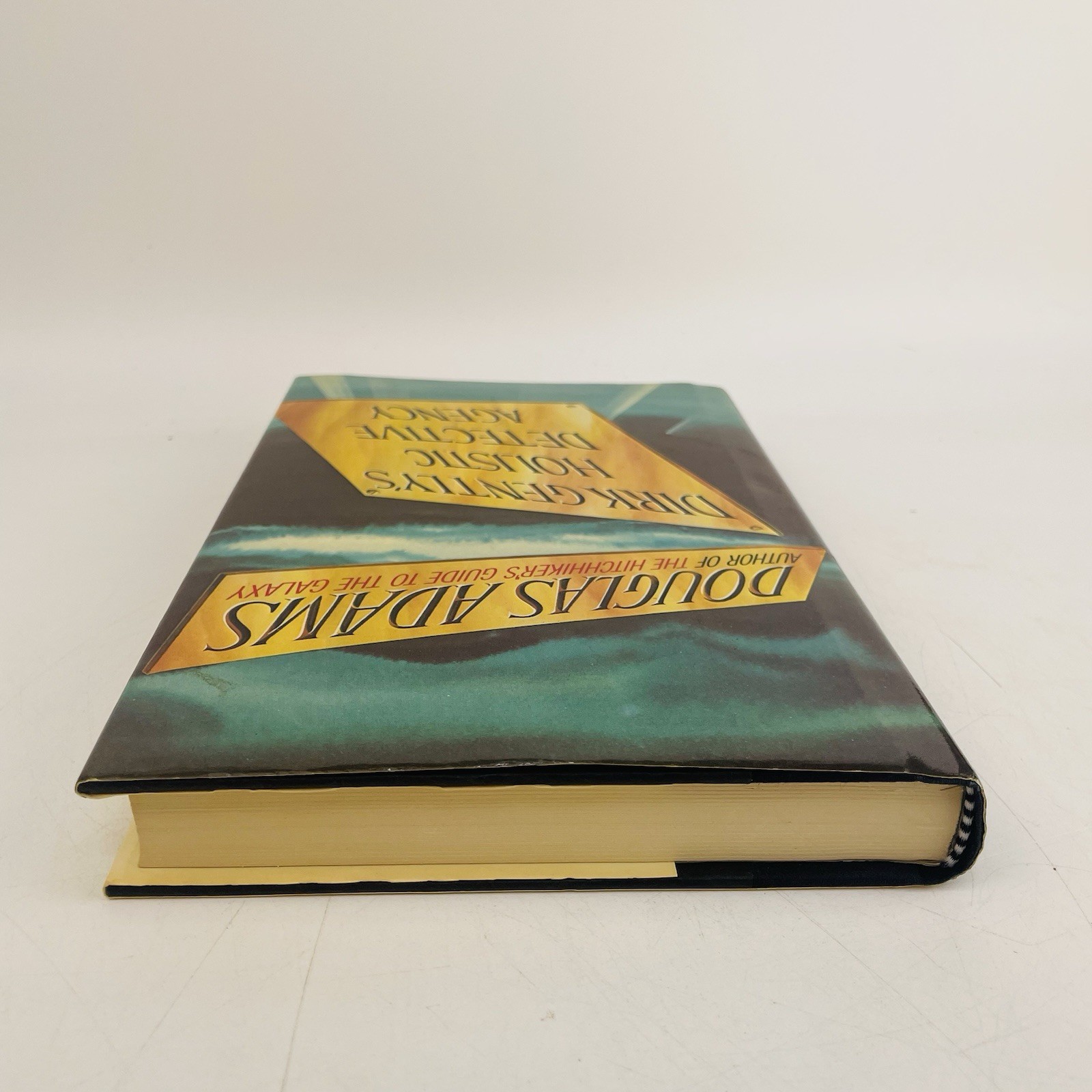 Douglas Adams’ Dirk Gently’s Holistic Detective Agency 1987 SIGNED HCDJ 1st Ed