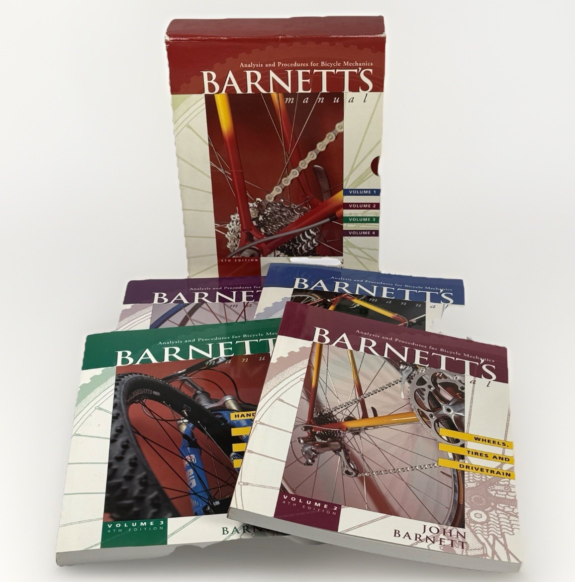 Analysis and Procedures for Bicycle Mechanics Volumes 1-4 Barnett’s Manual