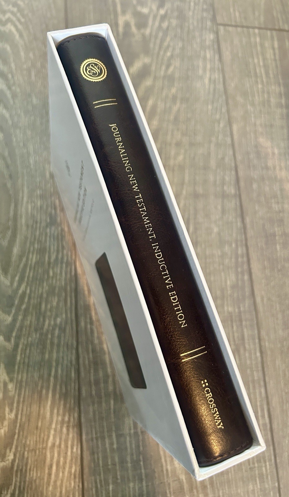 ESV Journaling New Testament : Trutone, Brown/Cordovan, Portfolio