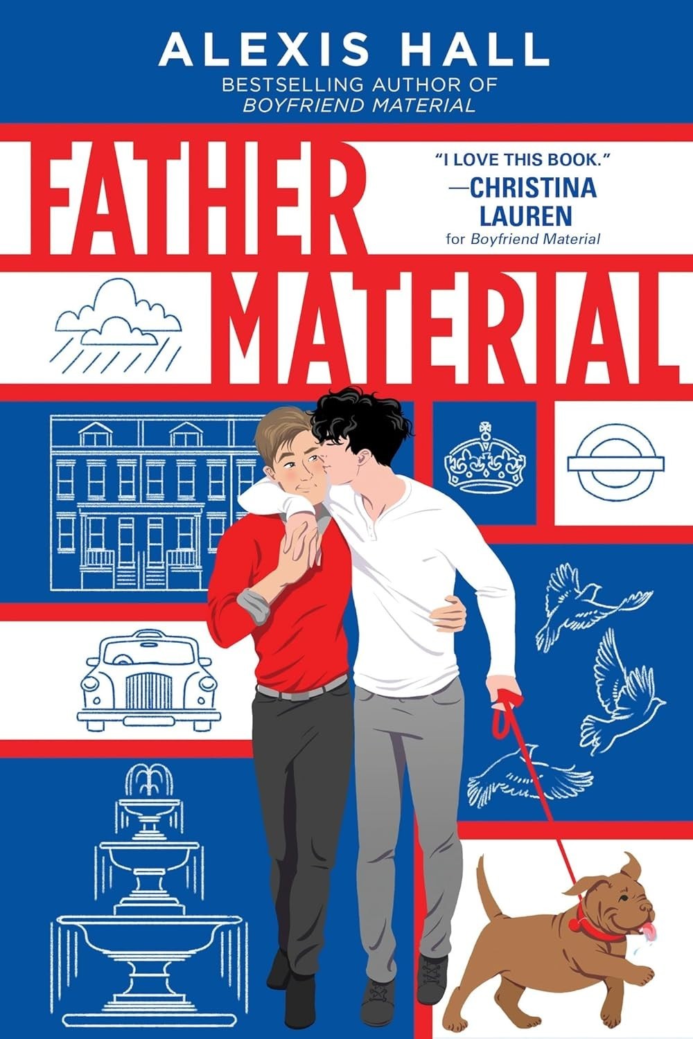 Father Material by Alexis Hall (2026, Trade Paperback)
