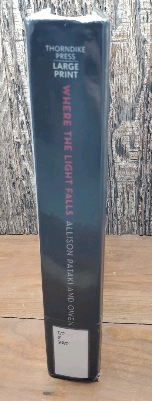 Where the Light Falls Hardcover Allison, Pataki, Owen Pataki 2017 EX Library