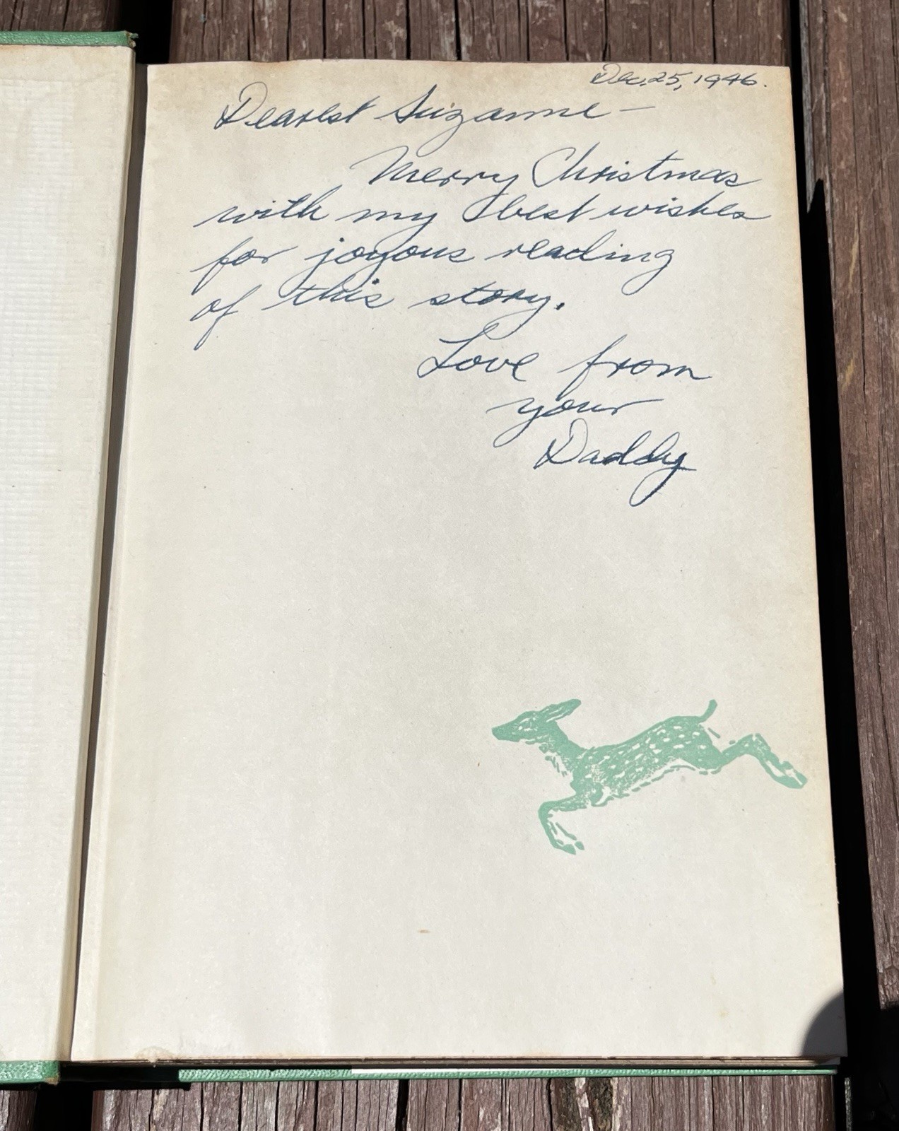 Vintage Bambi’s Children 1939 Book Felix Salten Grosset Dunlap Bobbs-Merrill HB