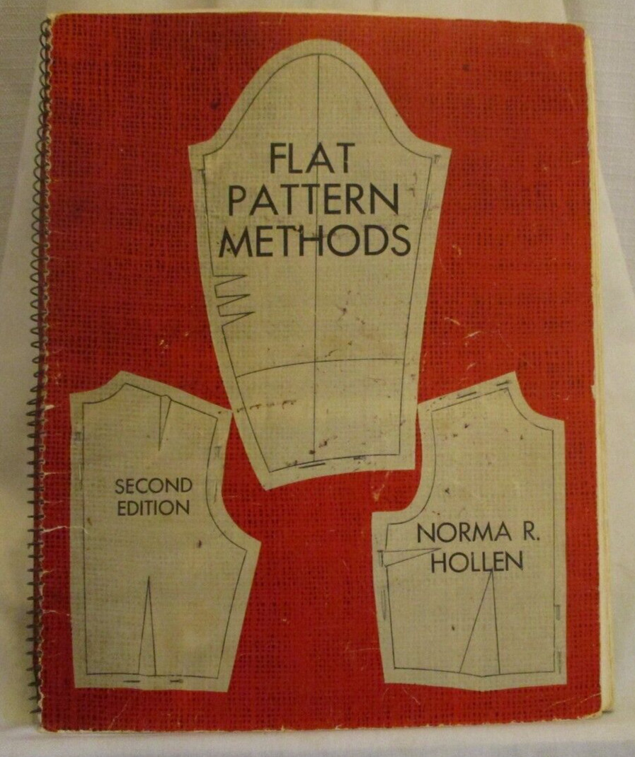Flat Pattern Methods 2nd Ed. by Norma R. Hollen 1967 Spiral Bound PB (SKU# 4632)