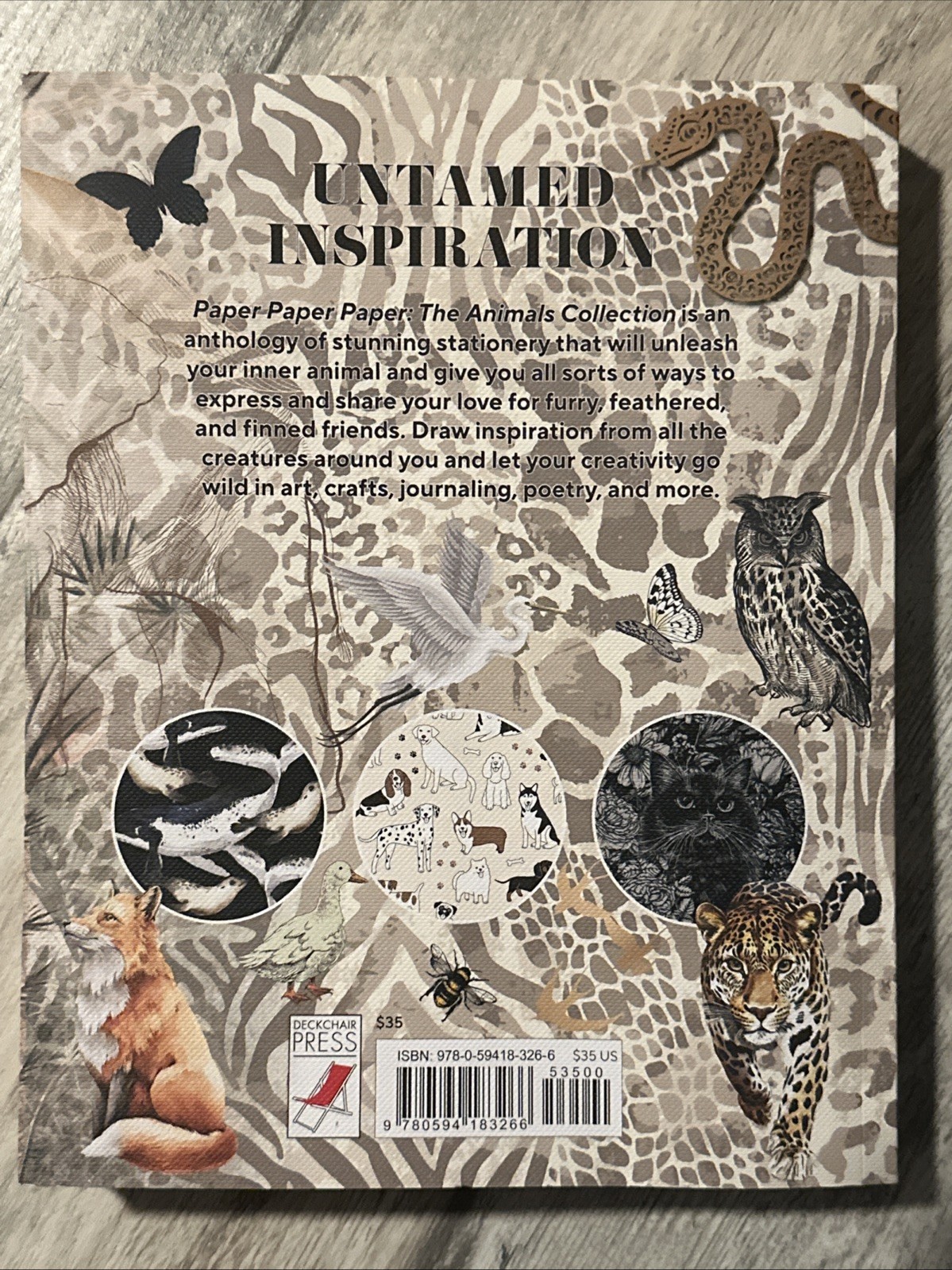 Paper Paper Paper The Animals Collection Book 180 Pages Create And Craft With