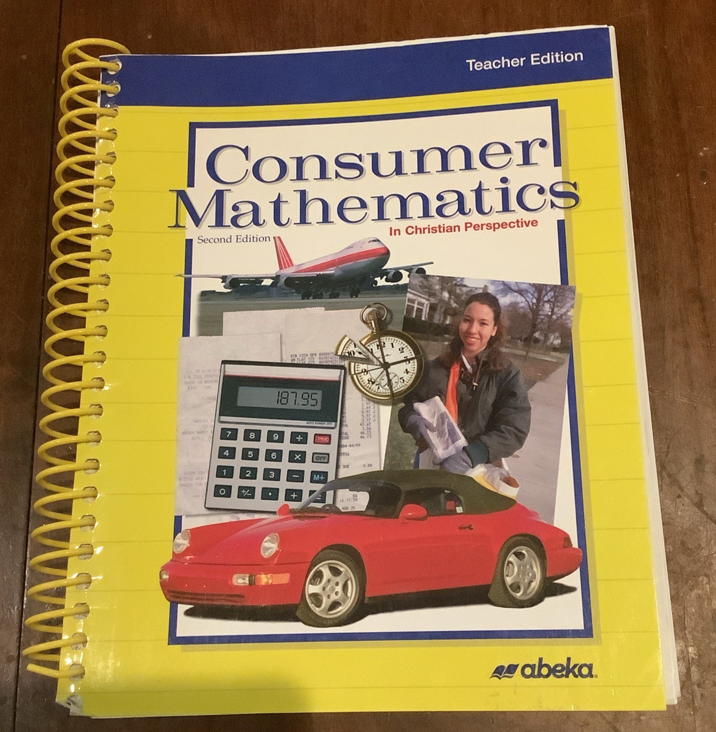 Abeka Consumer Math Second Edition Text Key,Solution Key,test/quiz ,Solution Key
